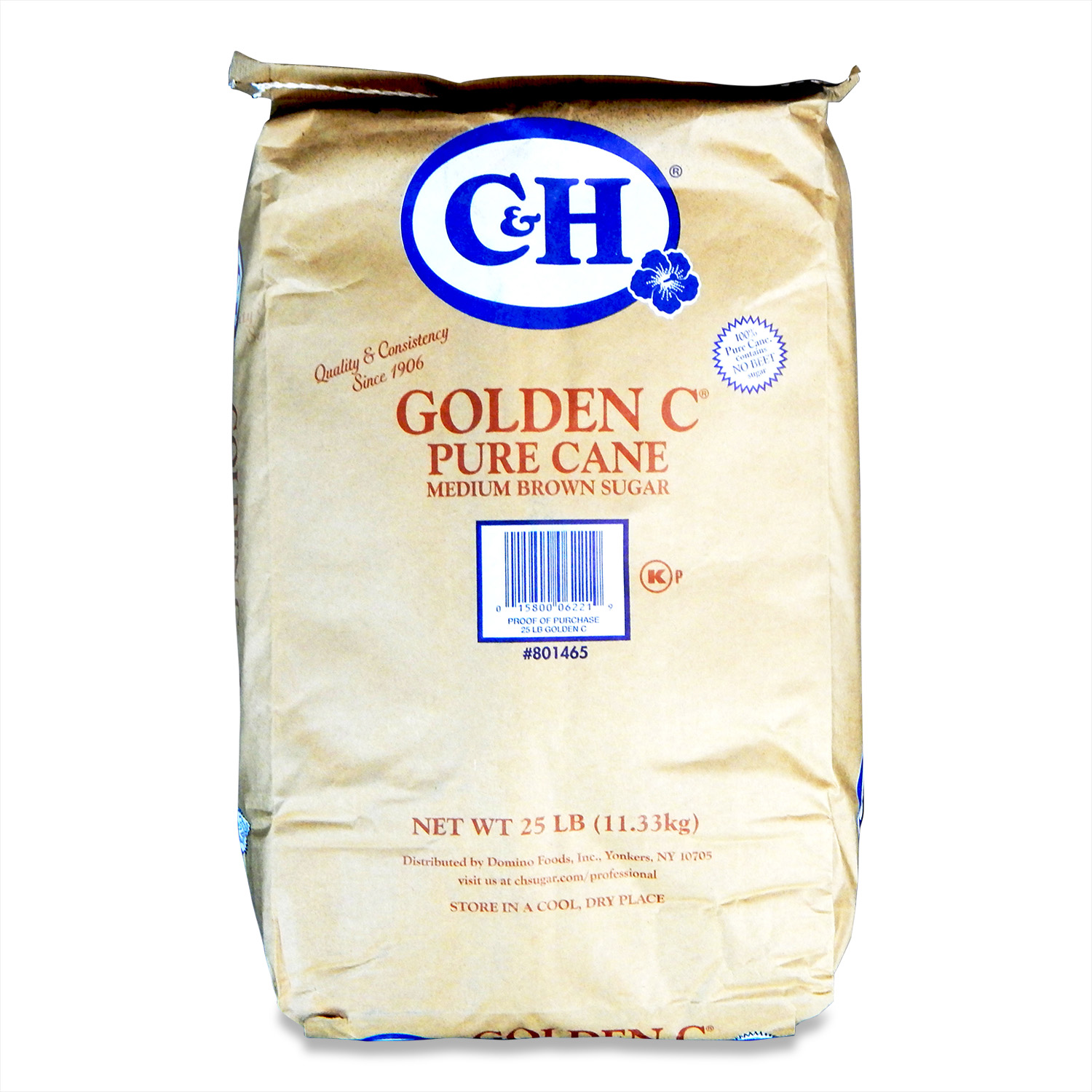 ●BROWN SUGA Golden Brown Sugar 25 LB 1/Bag | Imperial Dade