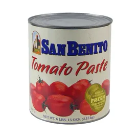 San Benito Tomato Paste Fancy #10 CN 6/Case | Imperial Dade
