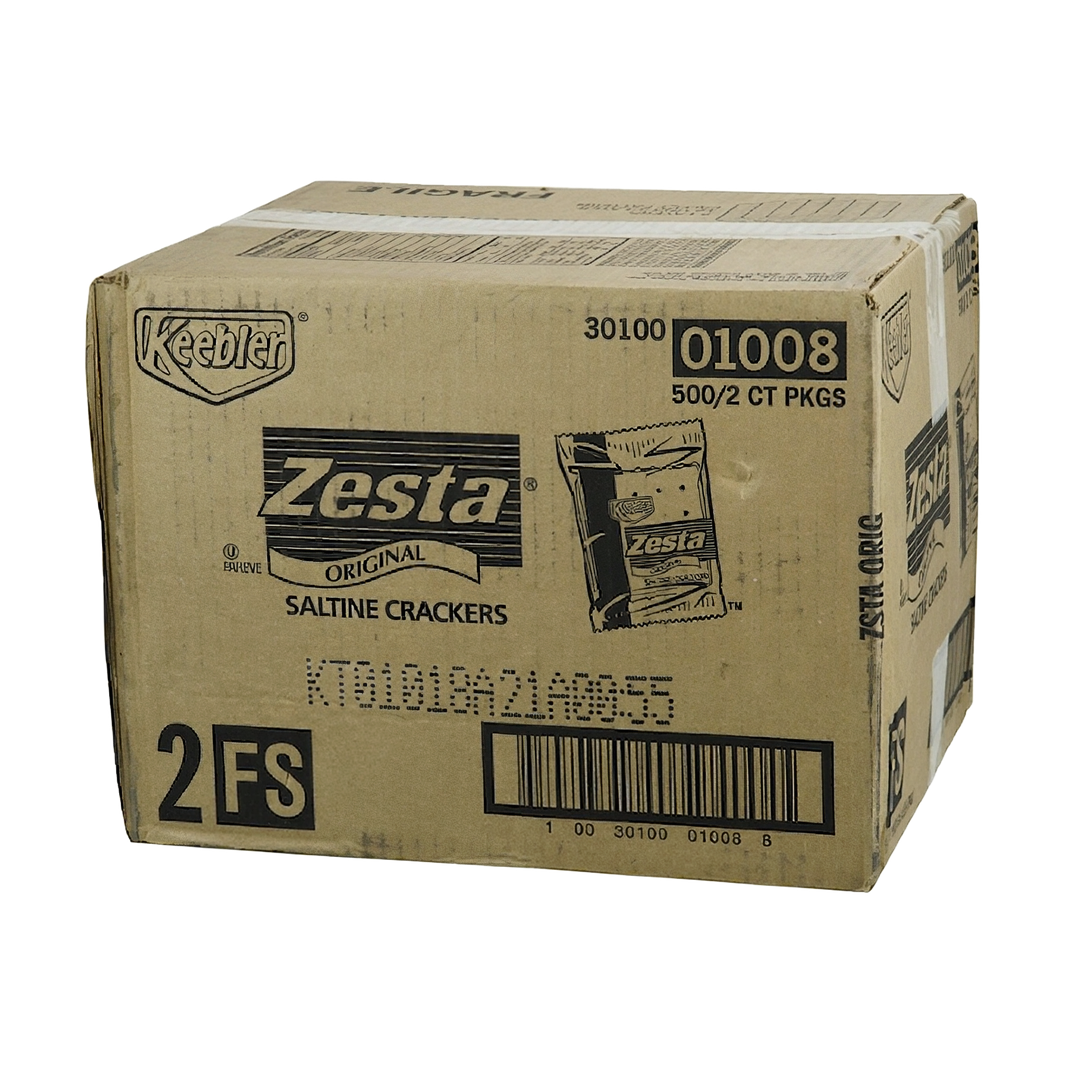 Zesta Saltines 2 カウント、0.24 オンス パッケージ (500 個