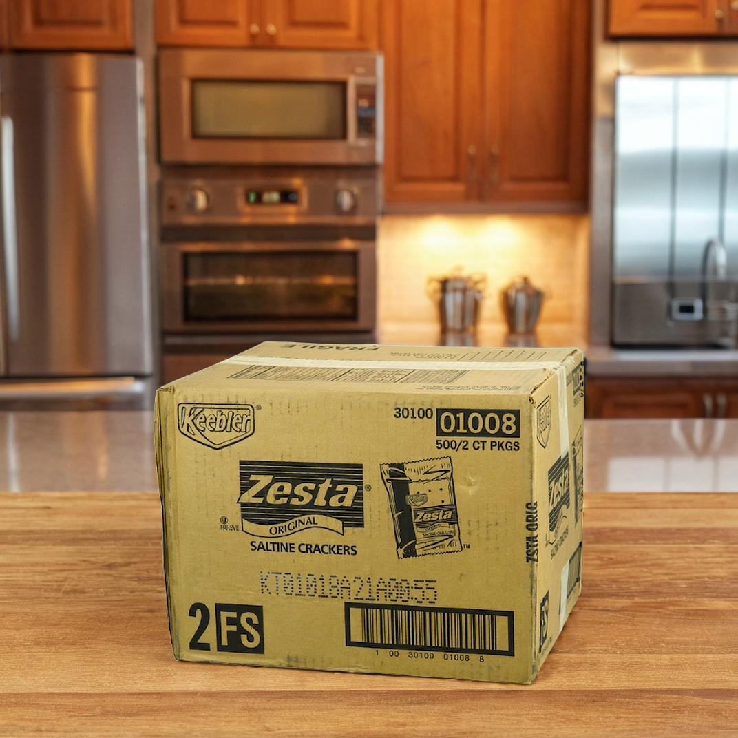 Zesta Saltines 2 カウント、0.24 オンス パッケージ (500 個