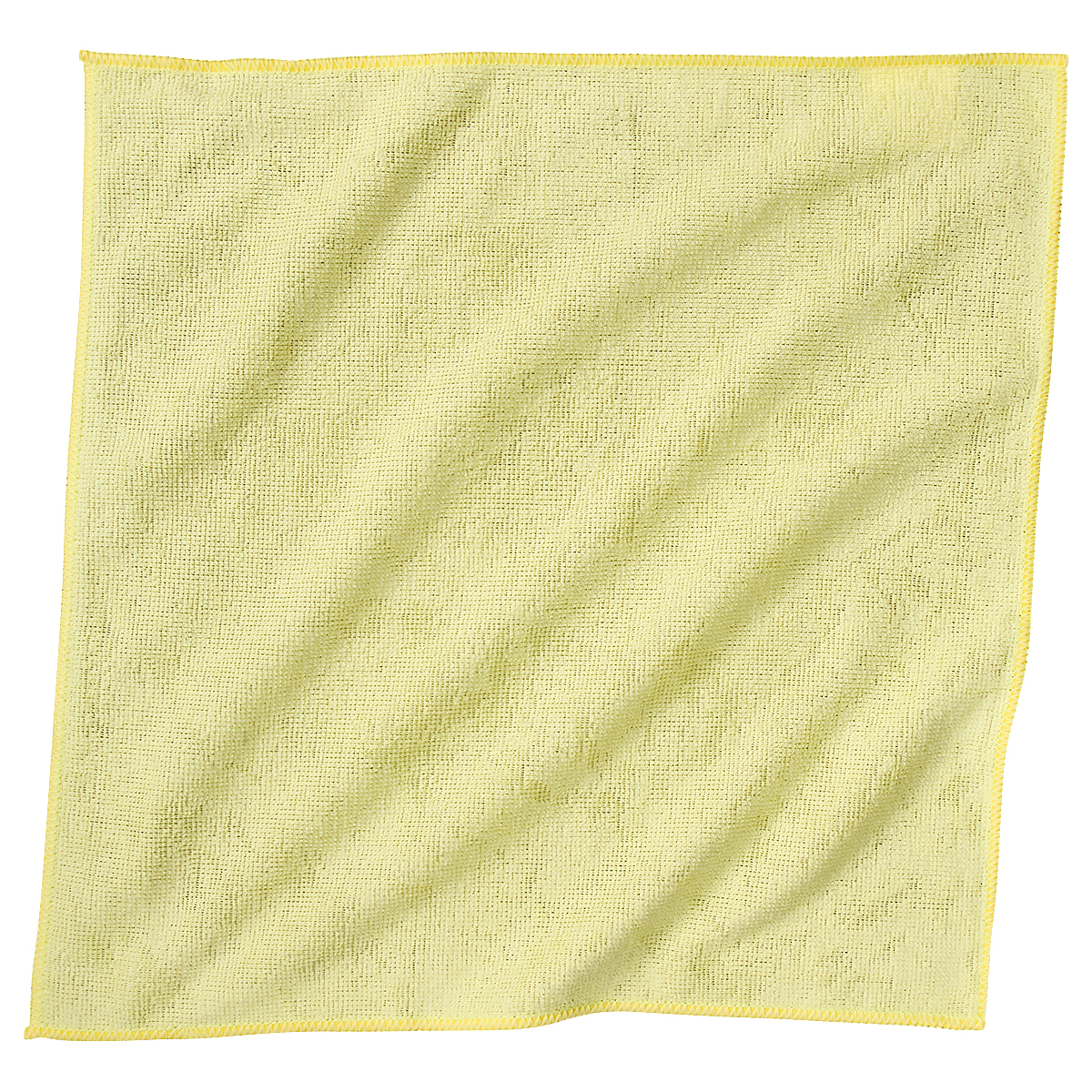 クラブ Yellow_Clotho Victoria Bay Cleaning Cloth 16X16 IN Microfiber Yellow Square 24
