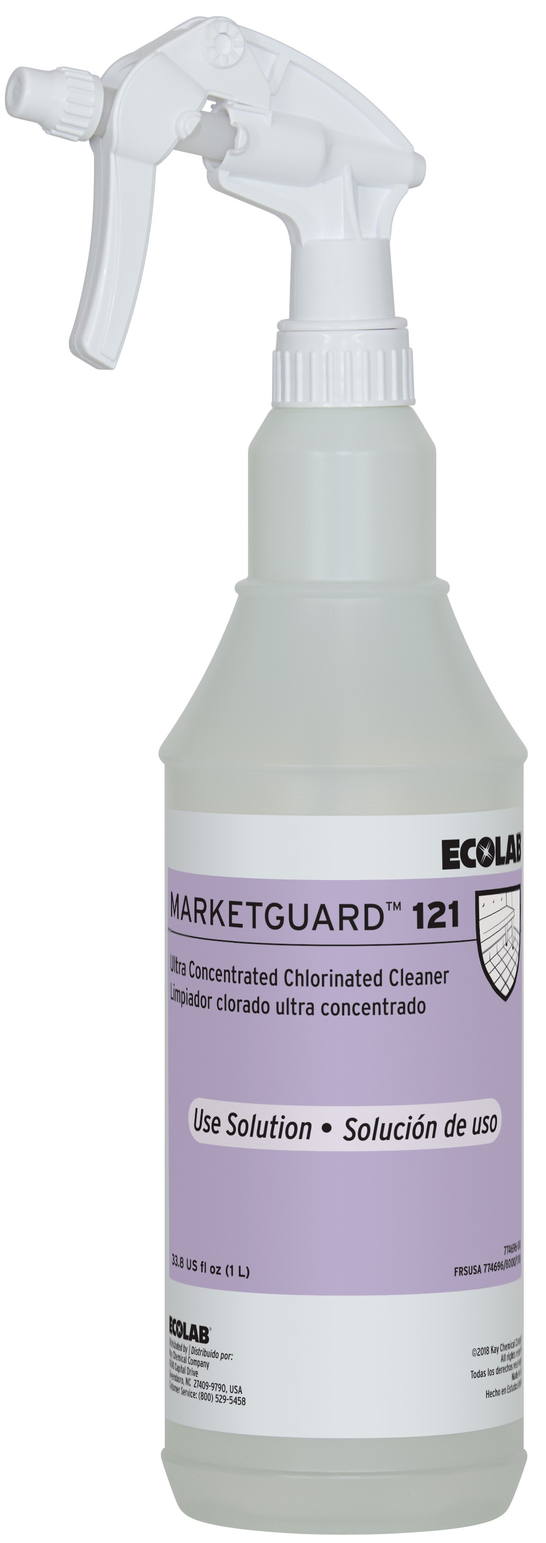 Marketguard 121 Spray Bottle Purple 1/Each | Imperial Dade