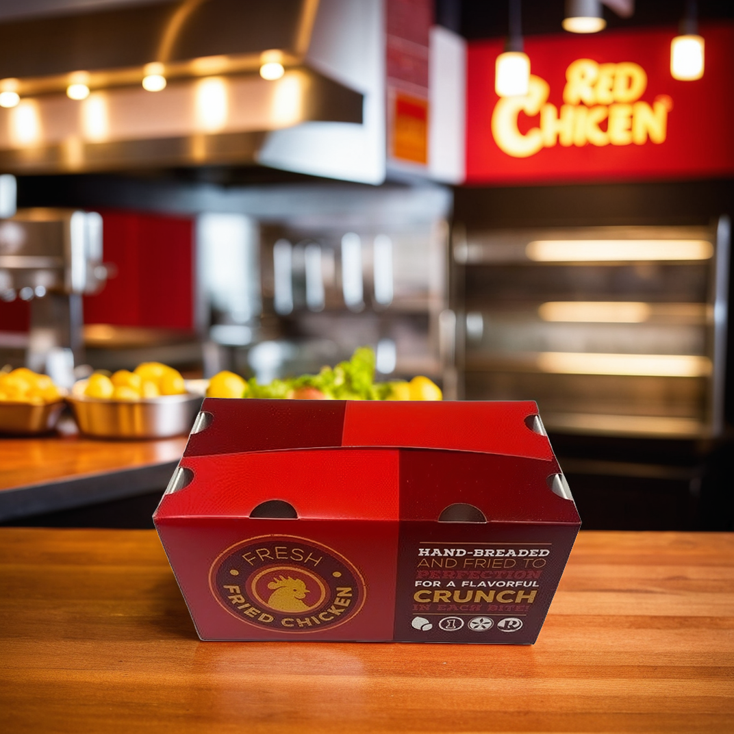 Chicken Take-Out Box 8 Piece 250/Case | Imperial Dade