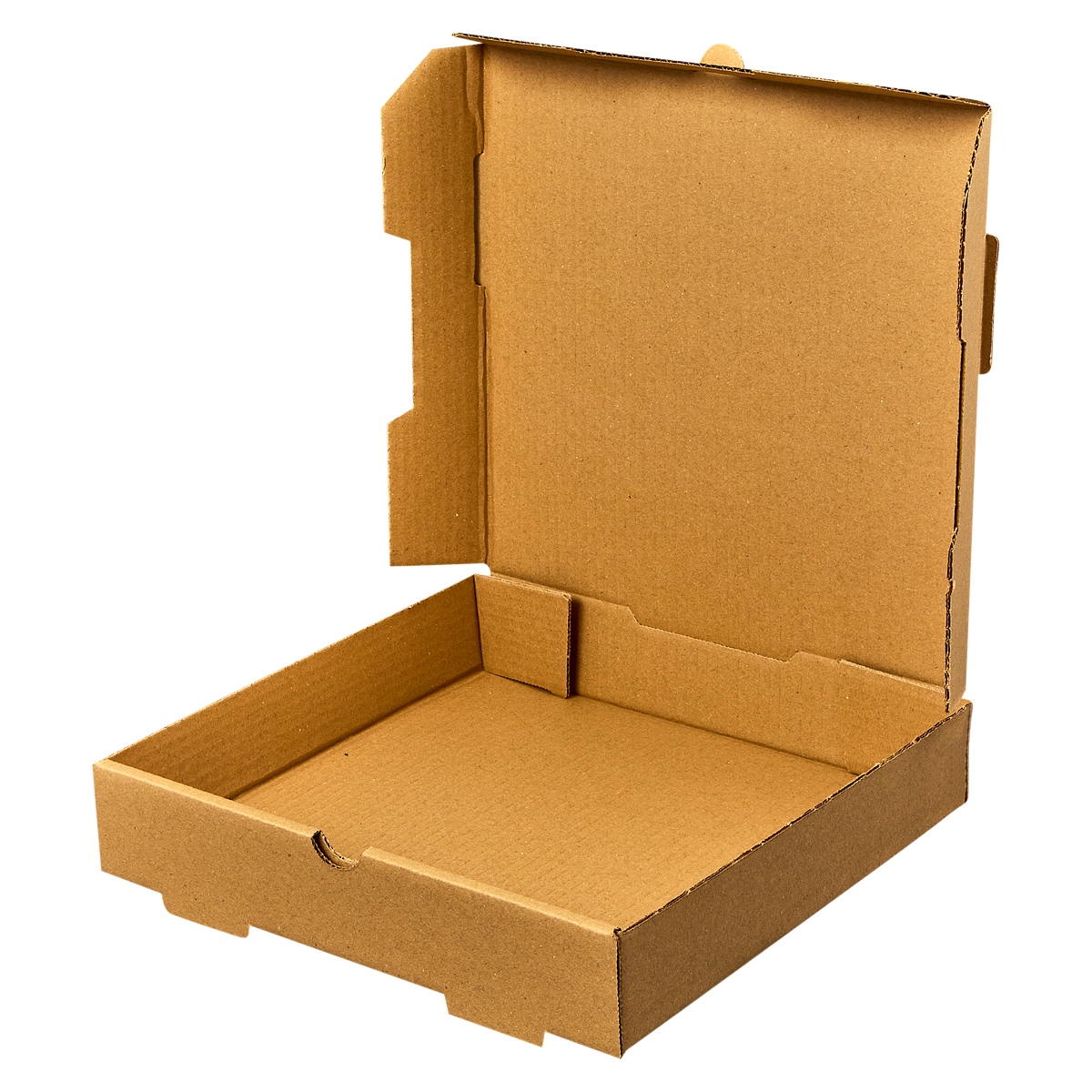 Victoria Bay Pizza Box 10X10X2 IN Corrugated Cardboard Kraft Plain
