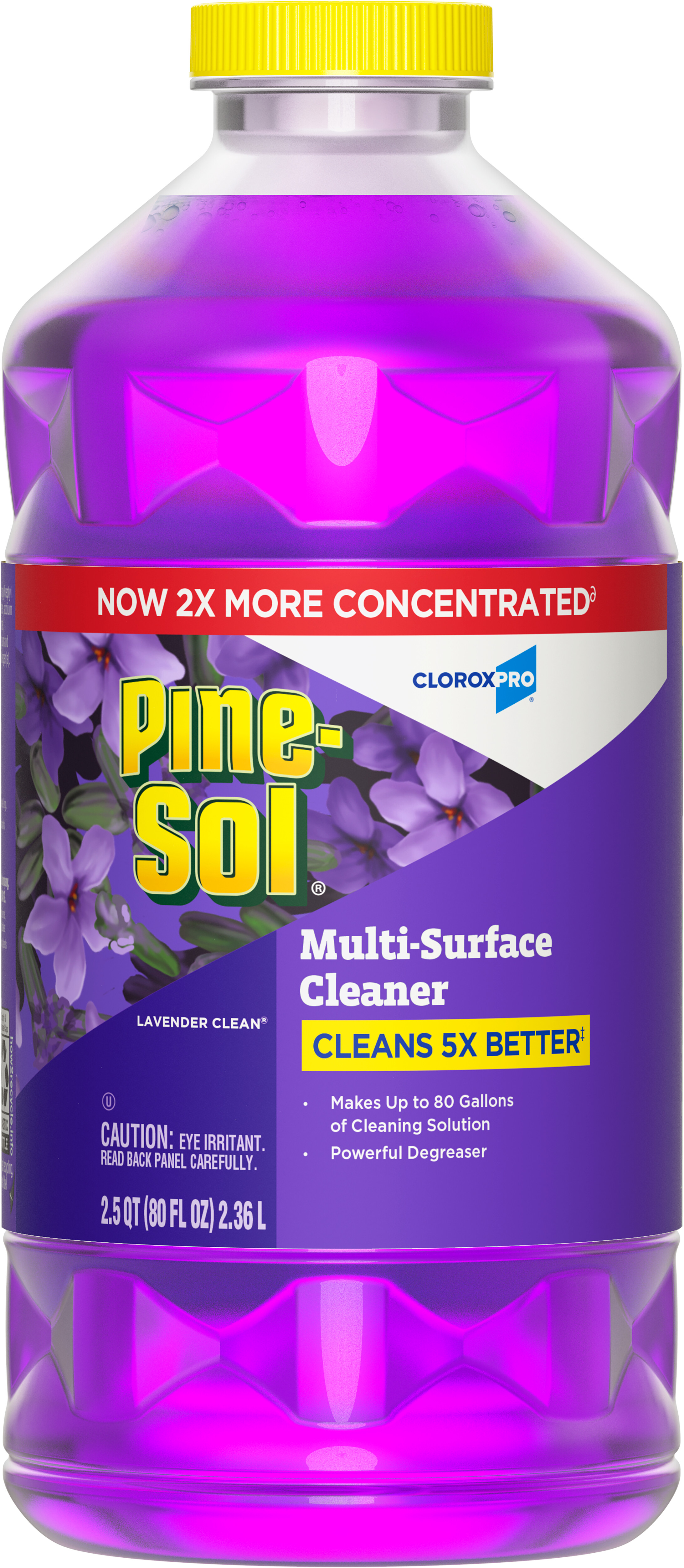 Pine-Sol® Lavender All Purpose Cleaner Deodorizer 80 OZ Multi Surface  3/Case | Imperial Dade
