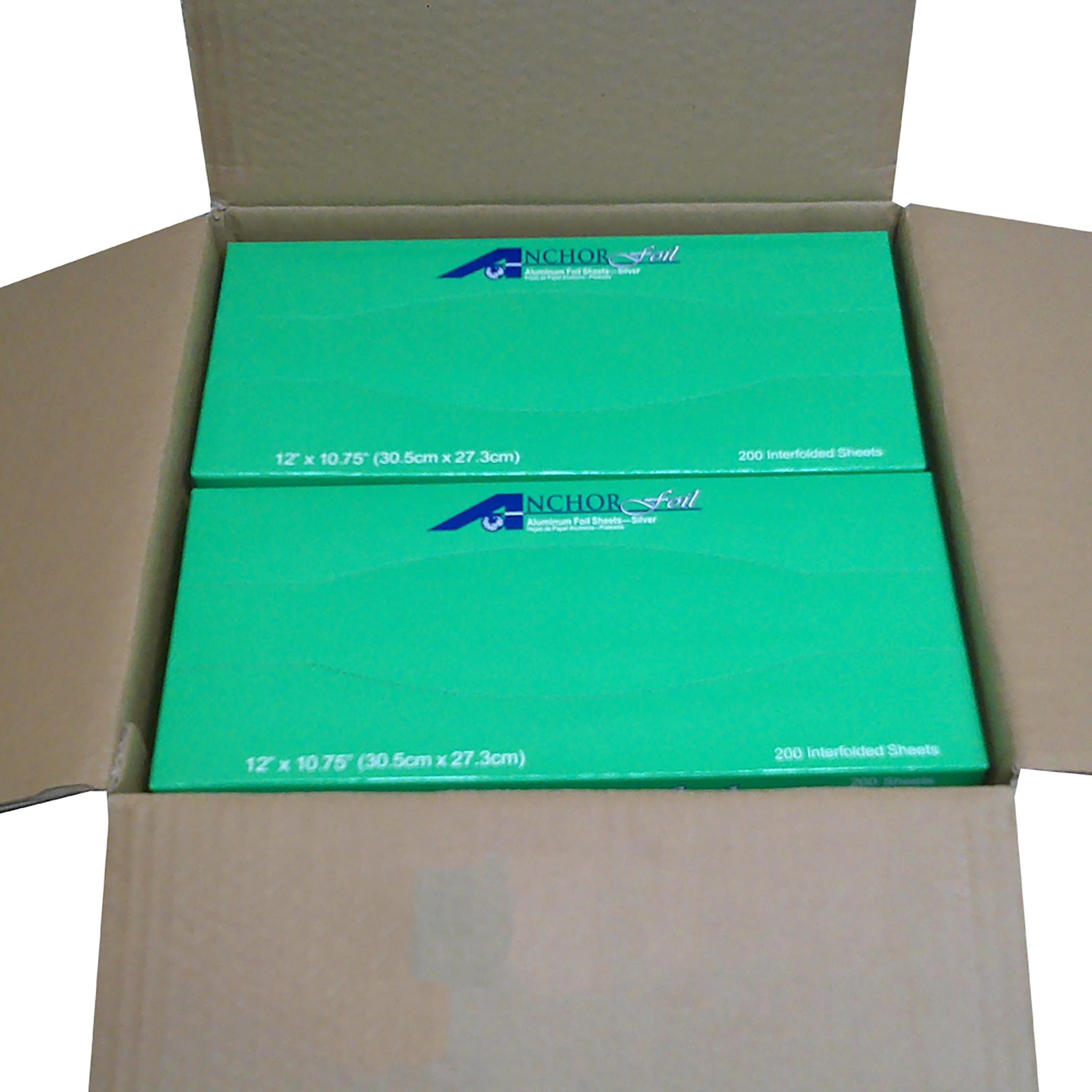 Foil Sheets 12X10.75 IN Aluminum Pop-Up 200 Sheets/Pack 12 Box