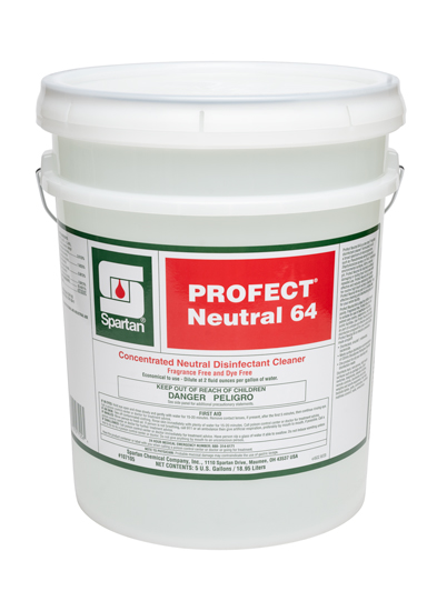 CMP ユニマリンHS LN-65 N6.5主剤 4個セット Profect® Neutral 64 Fragrance Free Disinfectant Cleaner 5 GAL