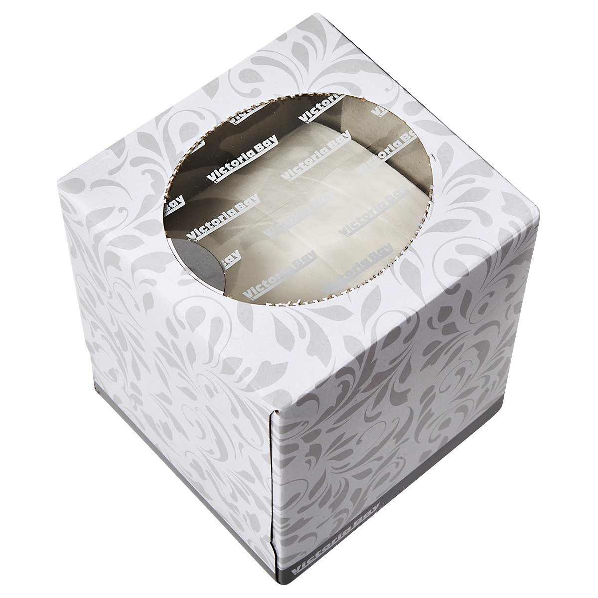 Victoria Bay Facial Tissue 2PLY Virgin Pulp White Cube Box 90