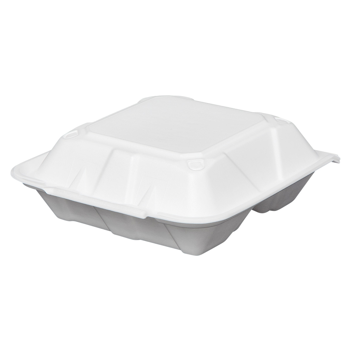 Victoria Bay Take-Out Container Hinged Large (LG) 9X9.1X3.2 IN 3