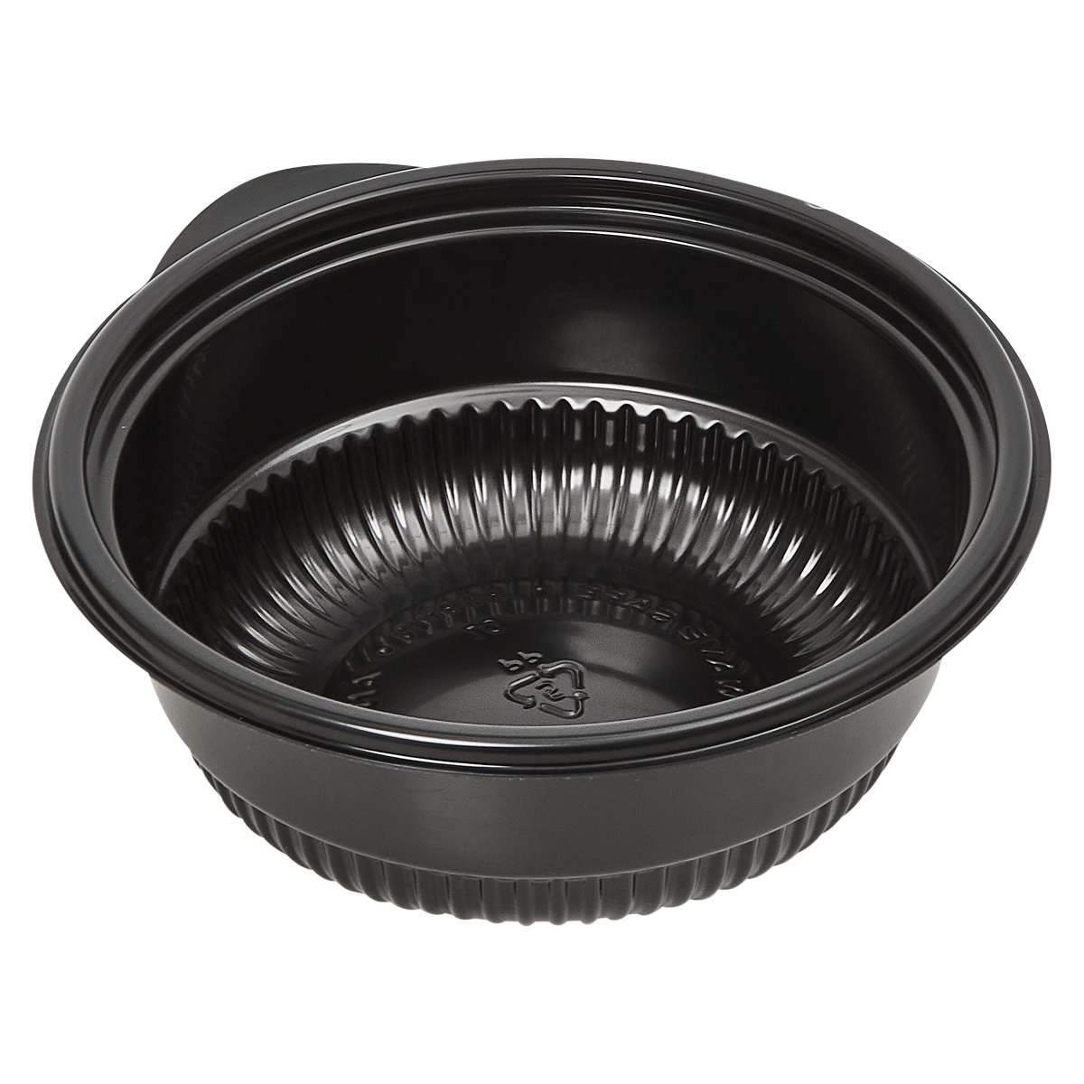 Victoria Bay Bowl 8 OZ PP Black Microwave Safe 90 Count/Pack 6