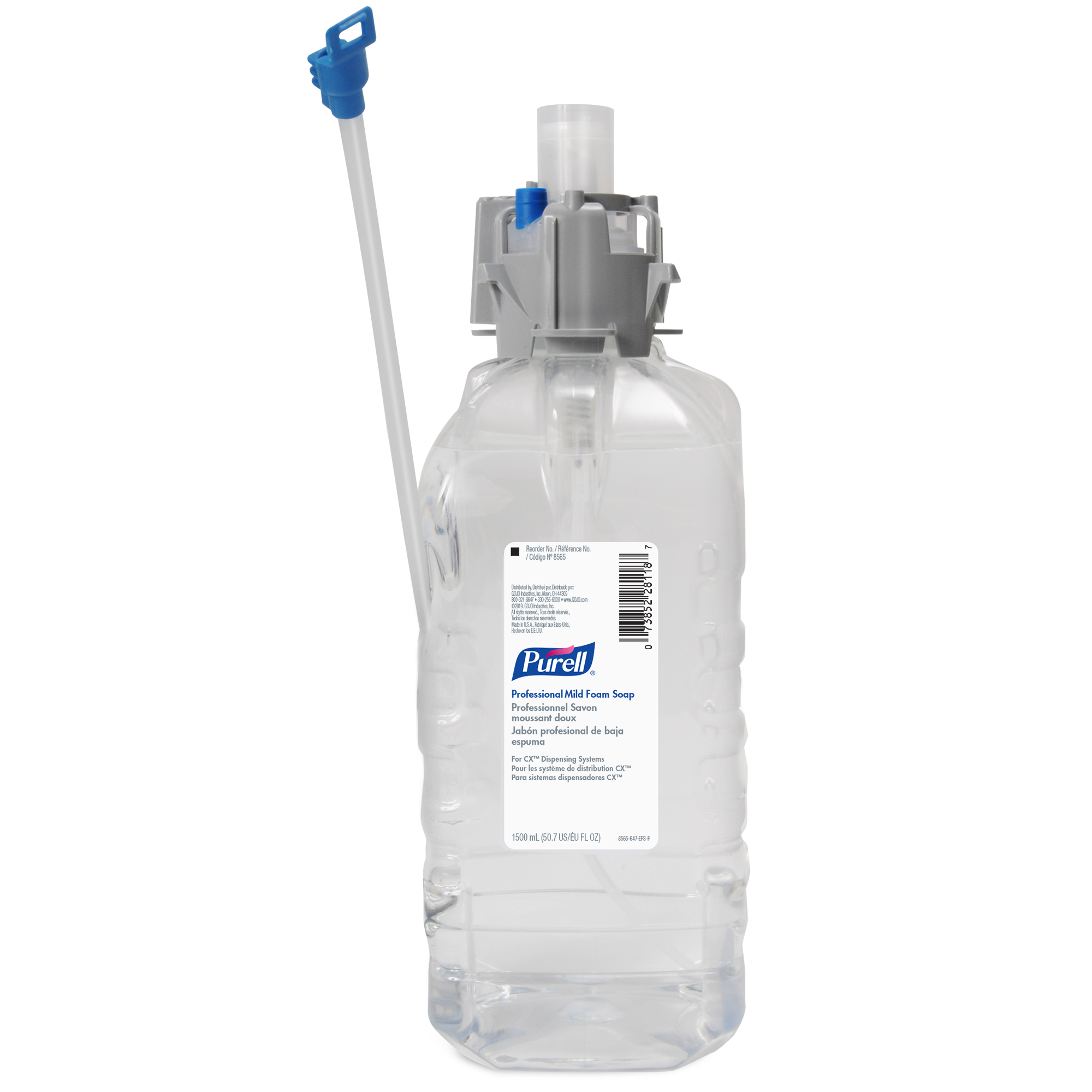 Purell® Hand Cleaner Foam 1500 mL 3.95X3.95X11.9 IN Fragrance Free