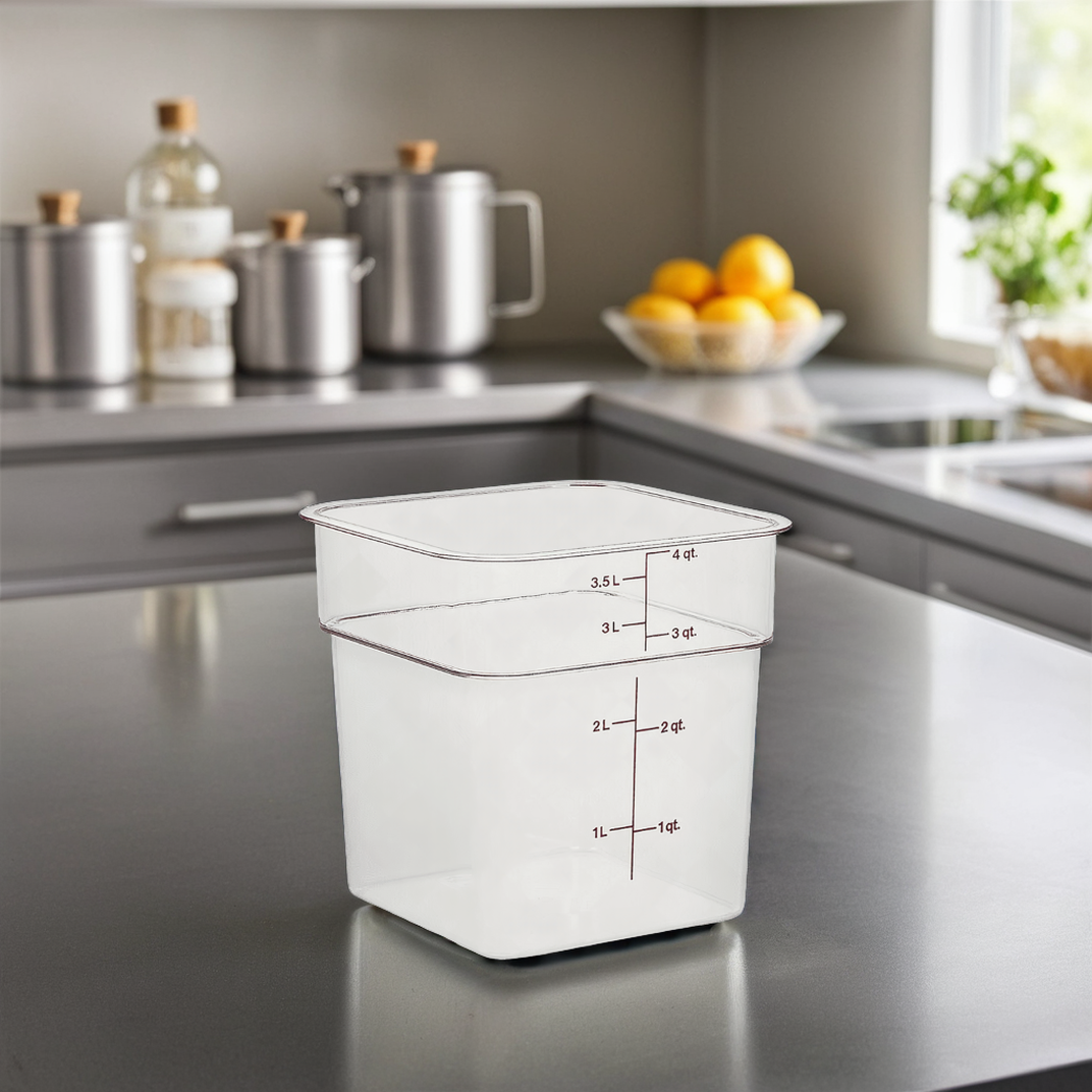 「*⋆❁*Cameron*❁⋆*～断捨離中」 CAMSQUARE Food Storage Container 7.25X7.25X3.875 IN 2 QT