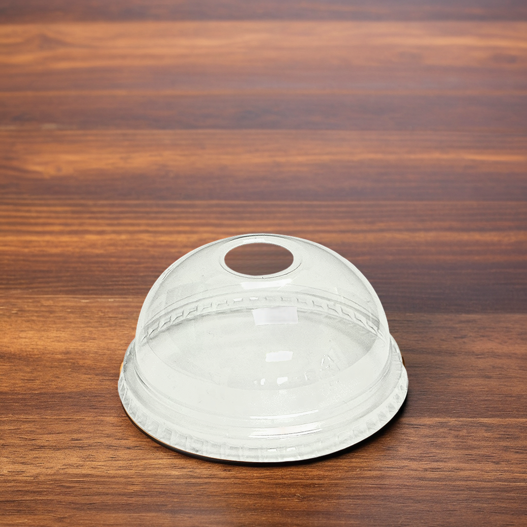 Victoria Bay 98 Series Lid Dome 4X1.8 IN PET Clear For 12-24 OZ