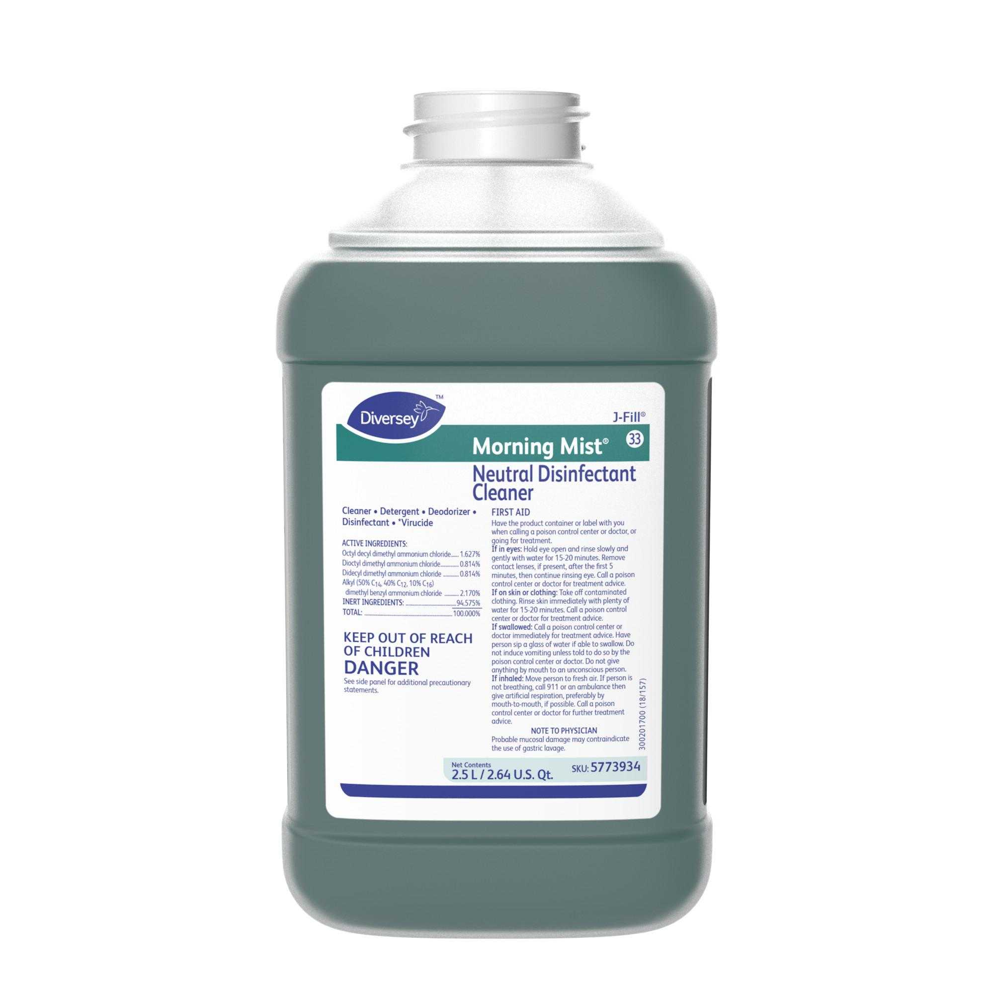 Morning Mist® Fresh Scent One-Step Disinfectant 2.5 L Multi  