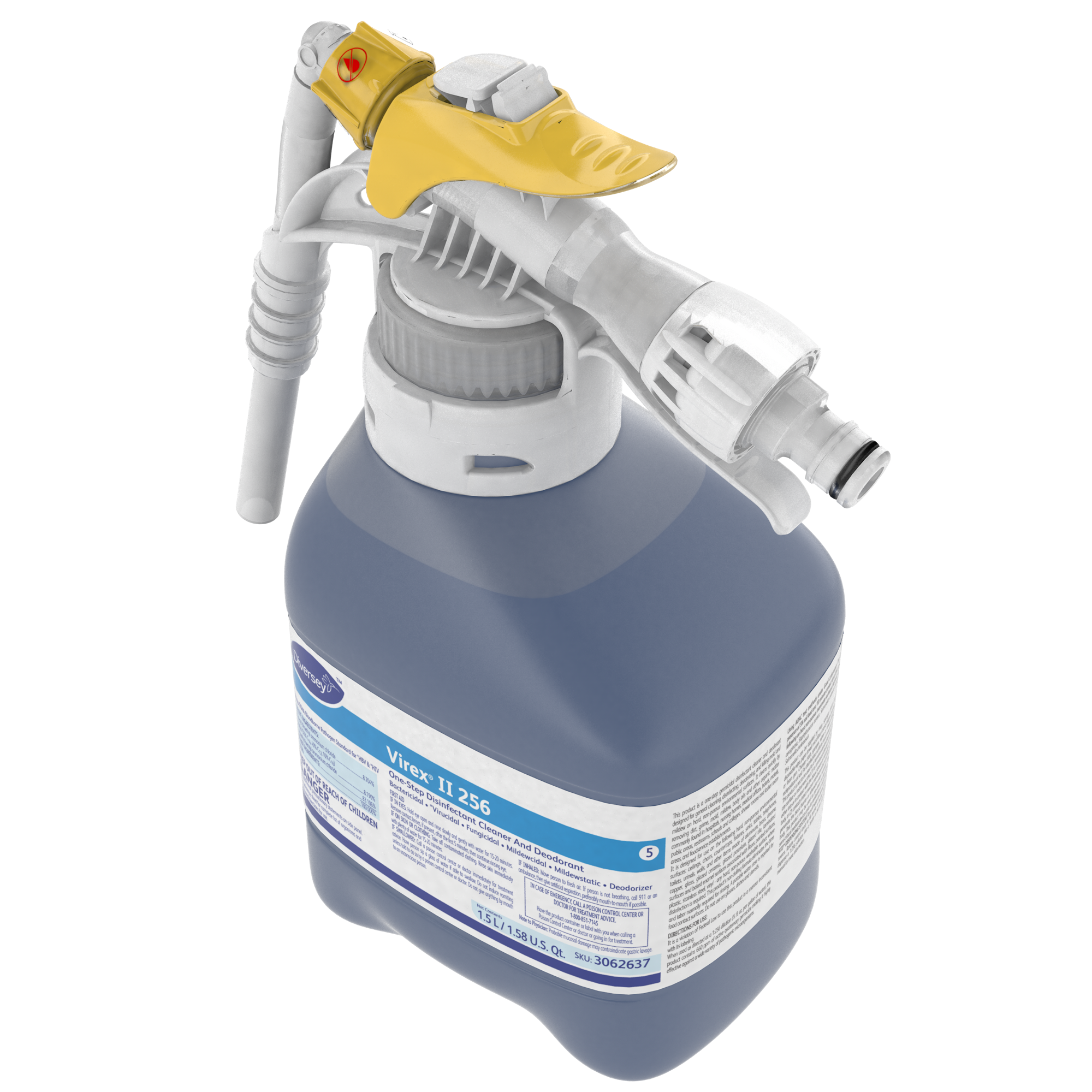 Virex® II 256 Mint One-Step Disinfectant Deodorizer 1.5 L Multi