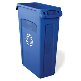 Slim Jim® 1-Stream Recycling Bin 11X22X30 IN 23 GAL 92 QT