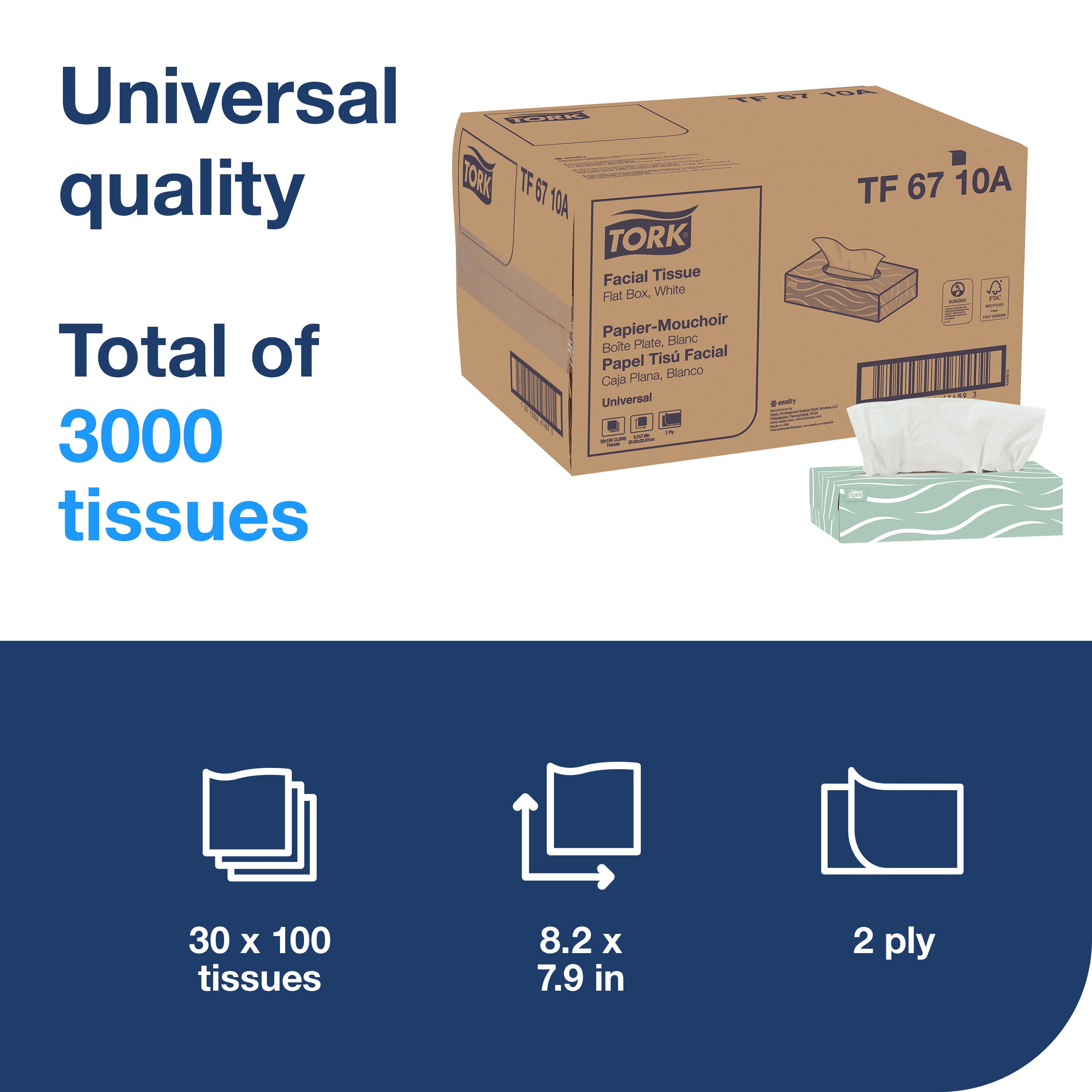 Facial Tissue & Dispensers | Imperial Dade