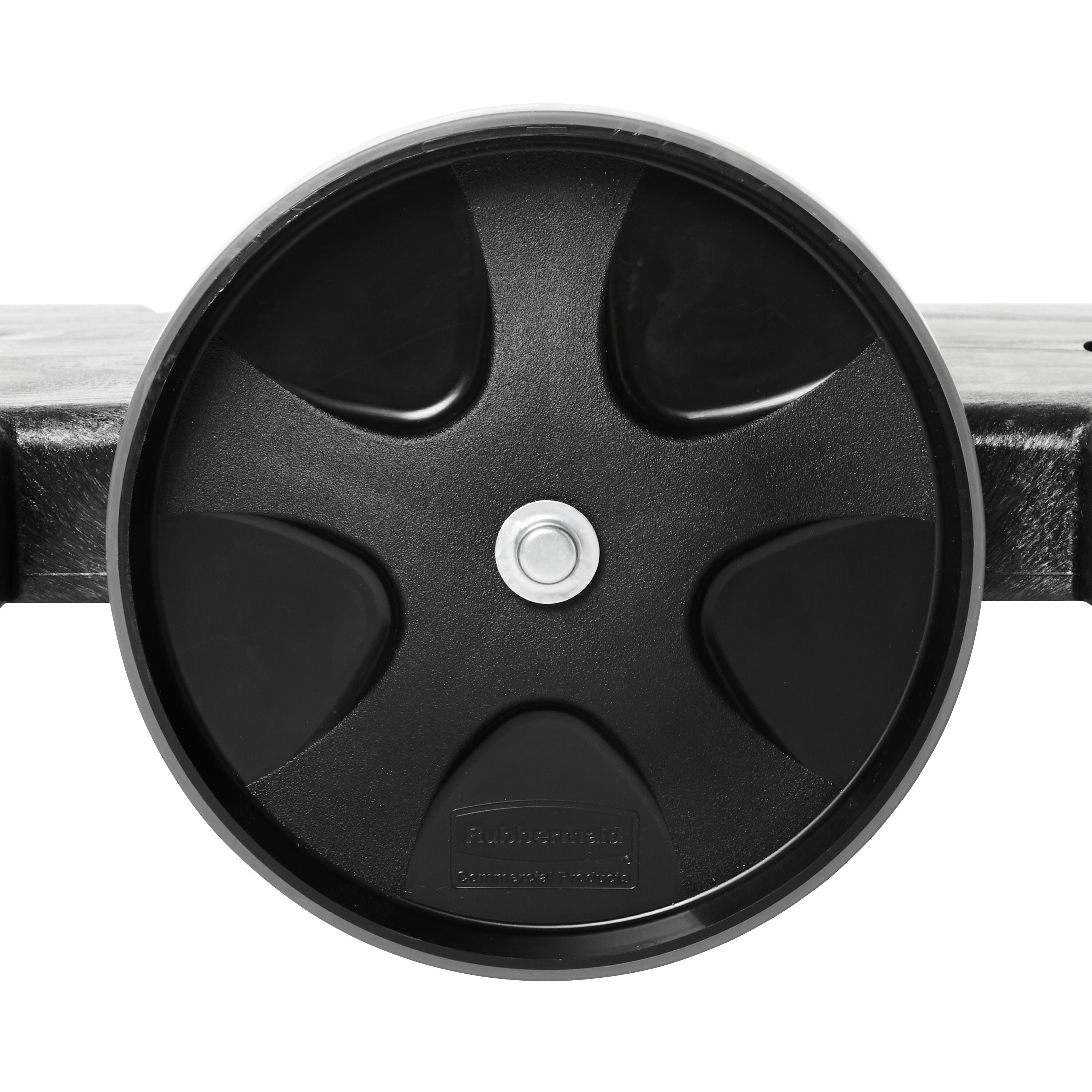 Brute® Trash Can Dolly 45.06X20.75X8.5 IN 400 LB Black Resin