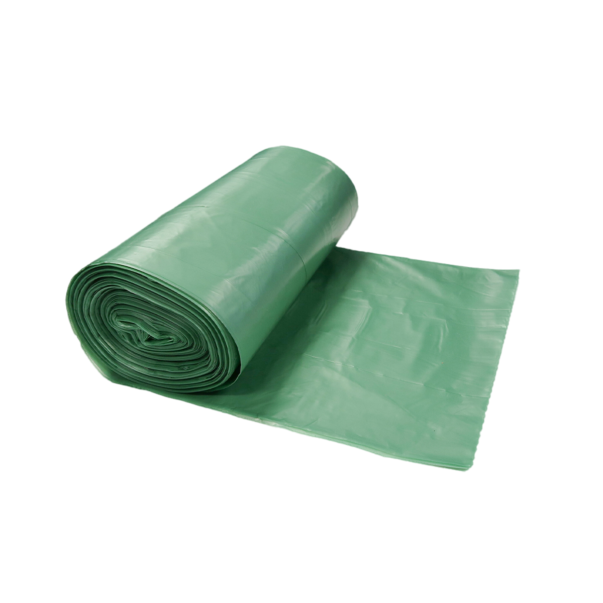 Victoria Bay Can Liner 38X58 IN 60 GAL Green 1.25MIL Opaque 10