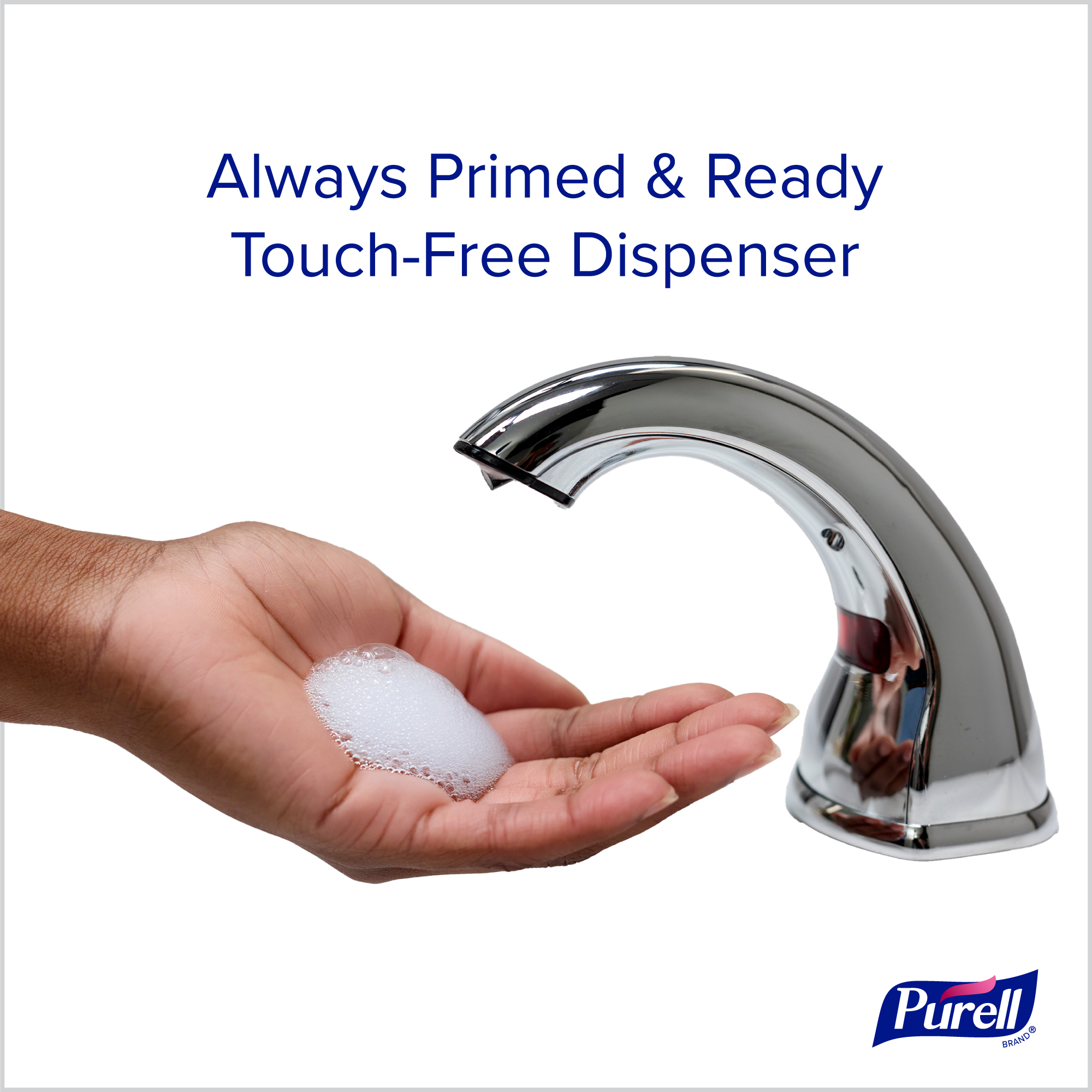 Purell® CX10 Soap Dispenser 2000 mL Chrome Counter Mount P-Spout