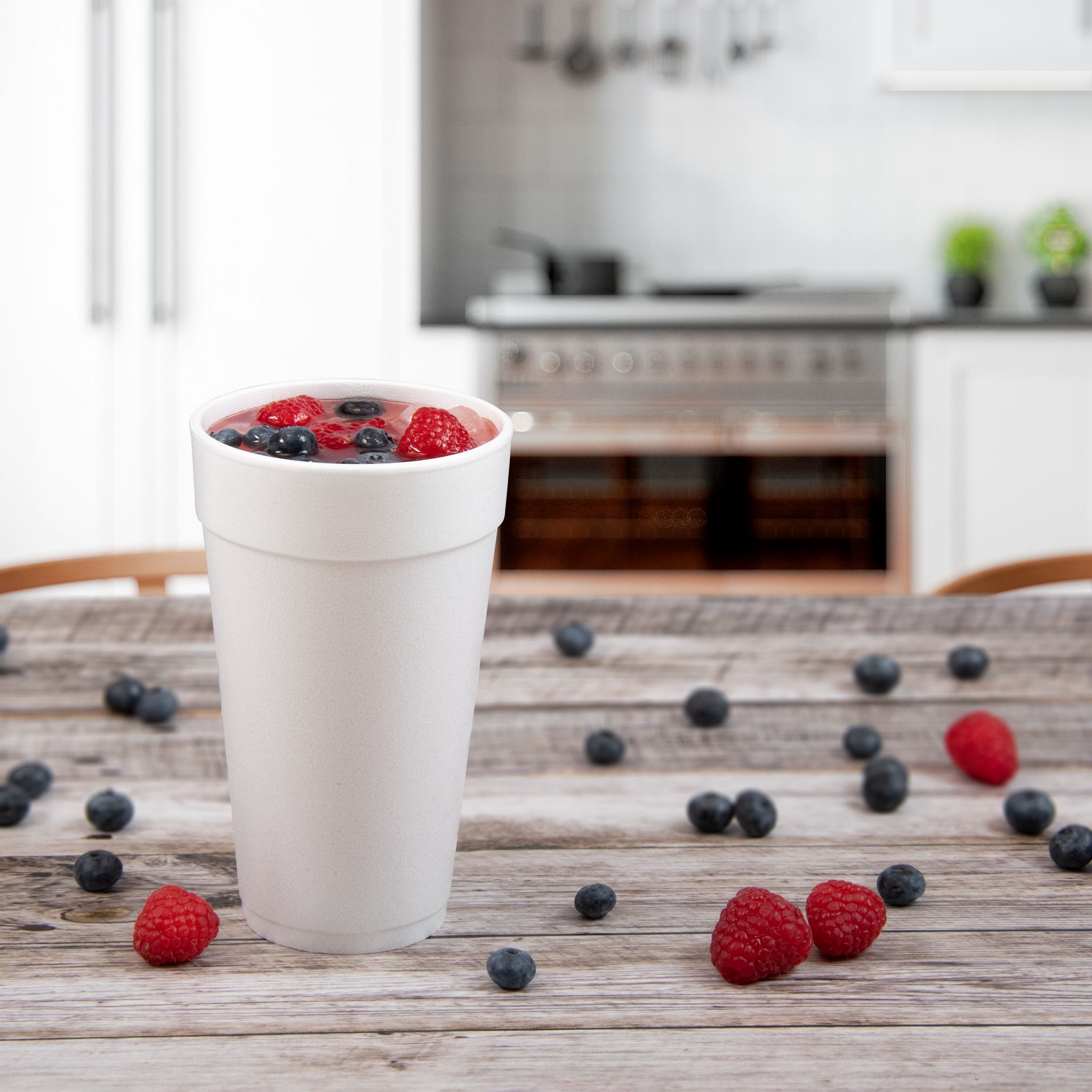 Dart® J Cup® Cup Insulated 20 OZ EPS White 25 Count/Pack 20 Packs