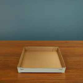 Cake Box 18X18X7 IN Corrugated Paperboard White Square 2