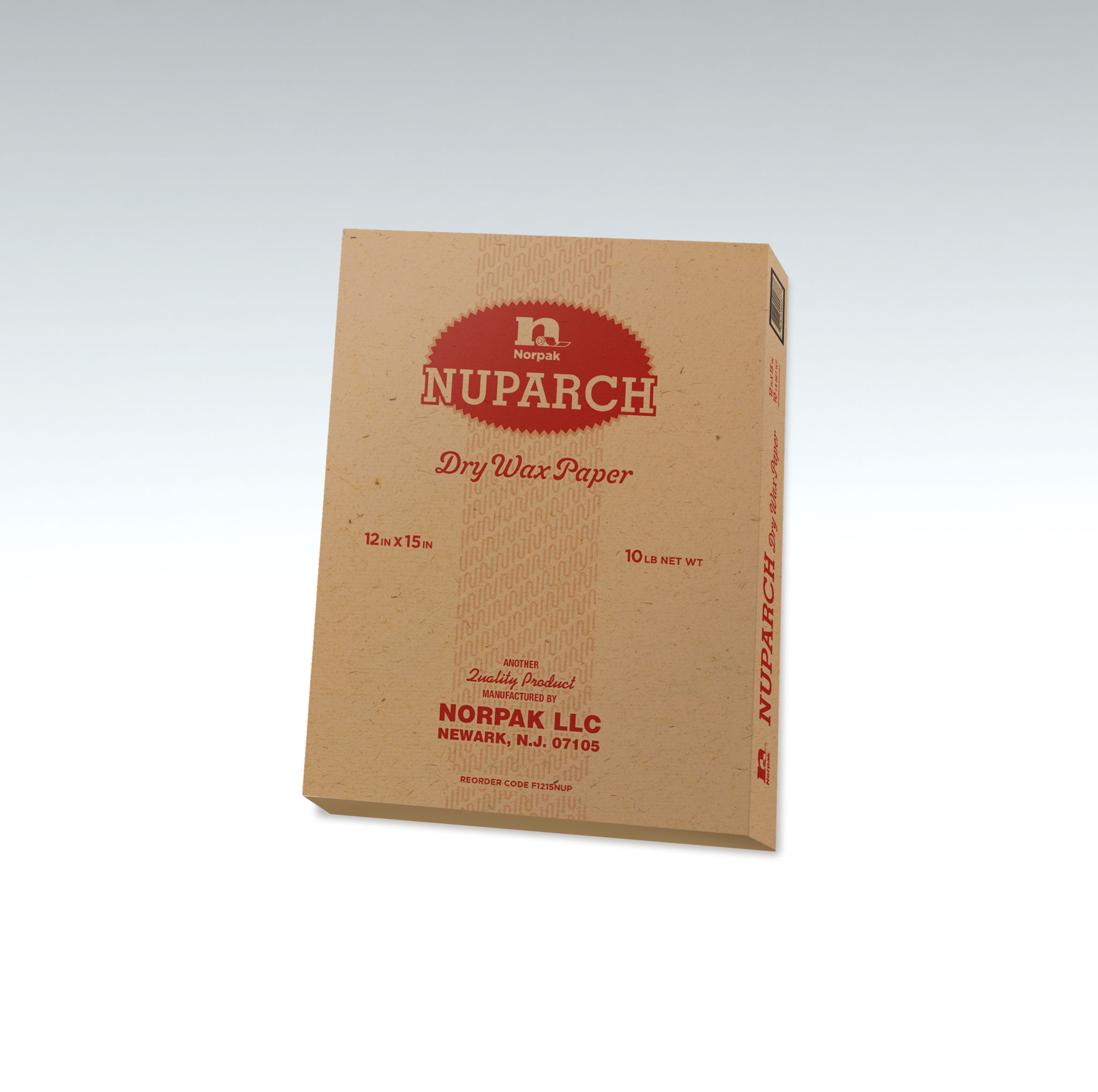 Multi-Purpose Sheet 12X15 IN Dry Wax Paper White Microwave Safe 10