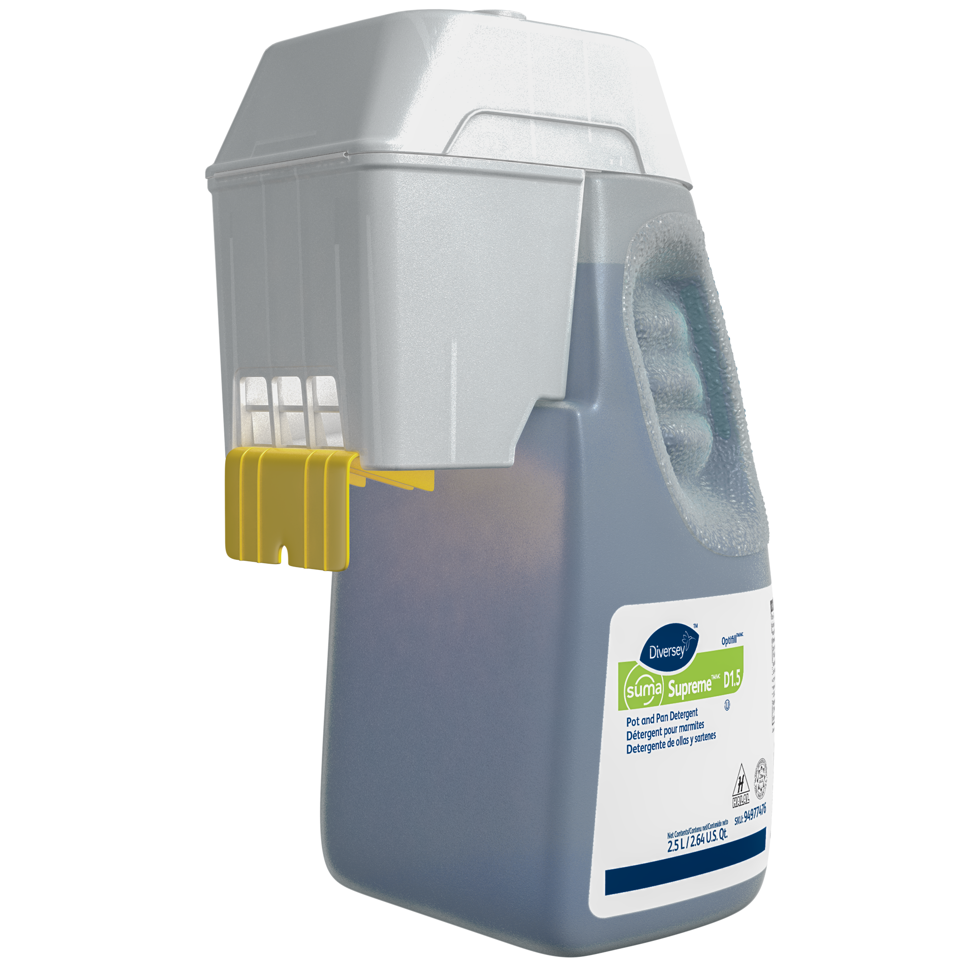Suma® Supreme Floral Manual Pot & Pan Detergent 2.5 L Liquid