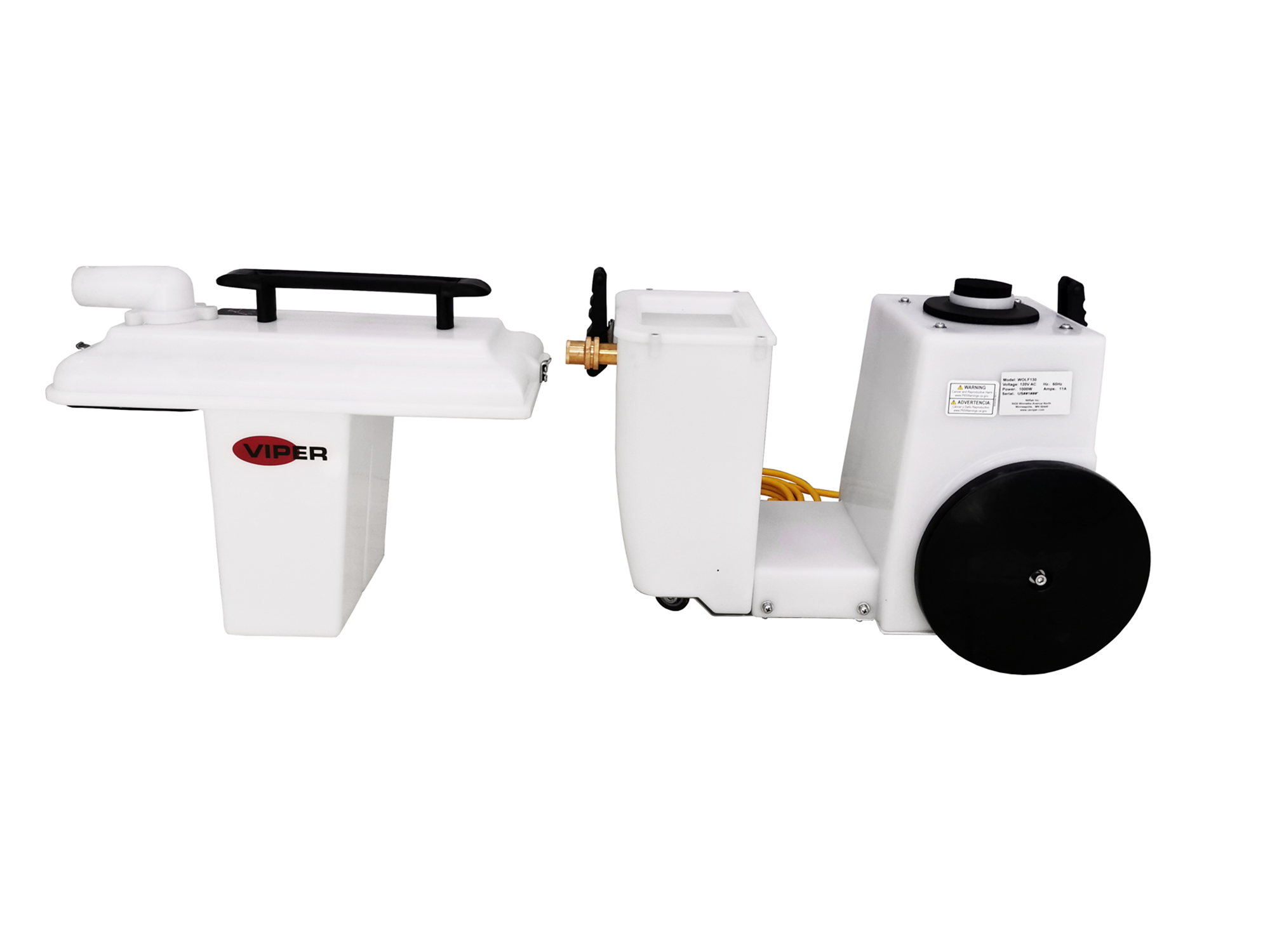 Viper Carpet Extractor White Portable 1/Each | Imperial Dade
