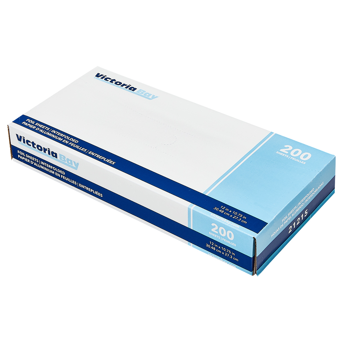 Victoria Bay Foil Sheets 12X10.75 IN Aluminum Silver Interfold 200