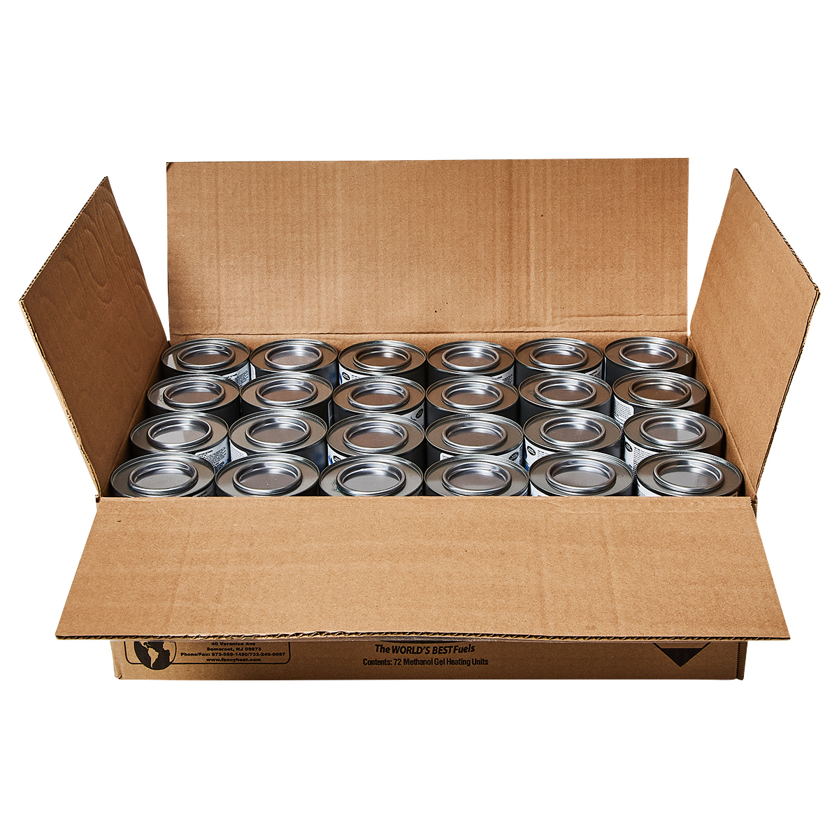 Methanol Chafing Fuel 7.05 OZ 2.5-HR 72/Case | Imperial Dade