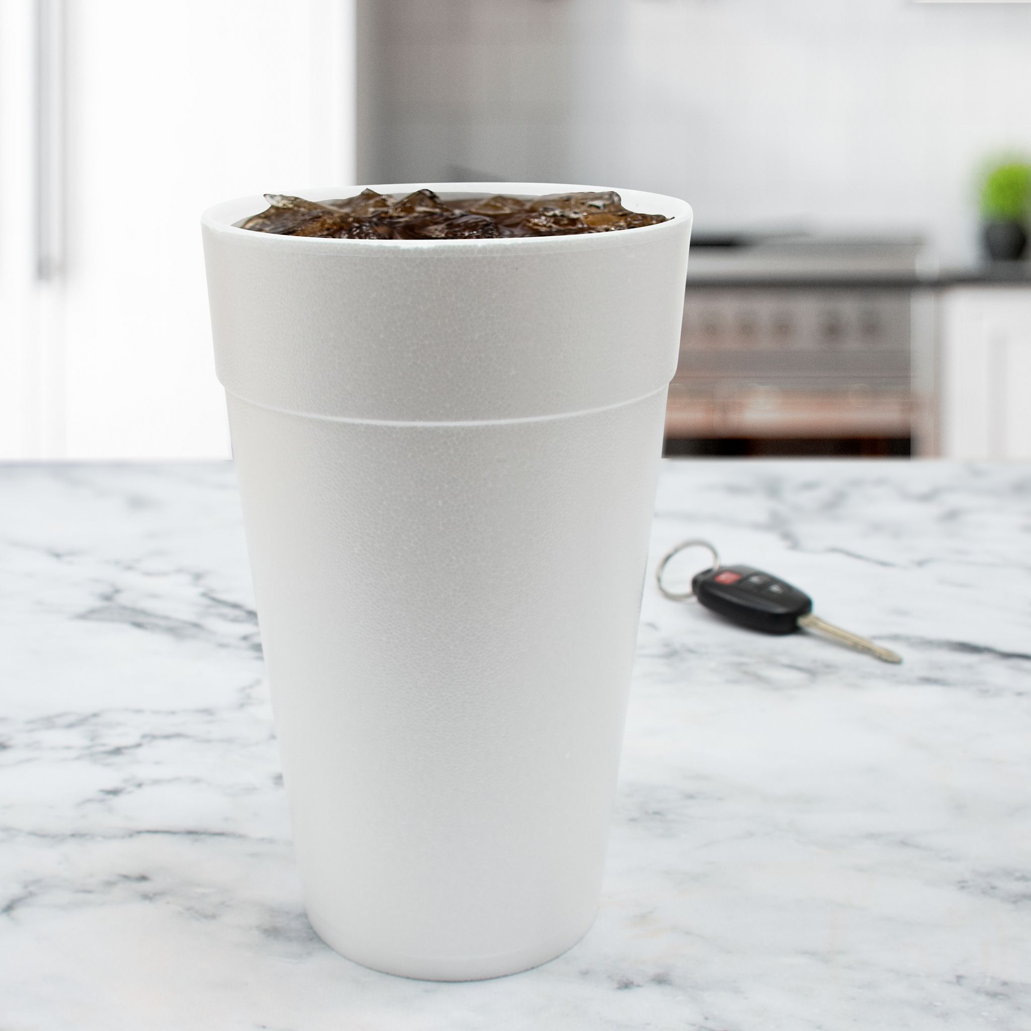 Dart® J Cup® Cup Insulated 32 OZ EPS White 25 Count/Pack 20 Packs