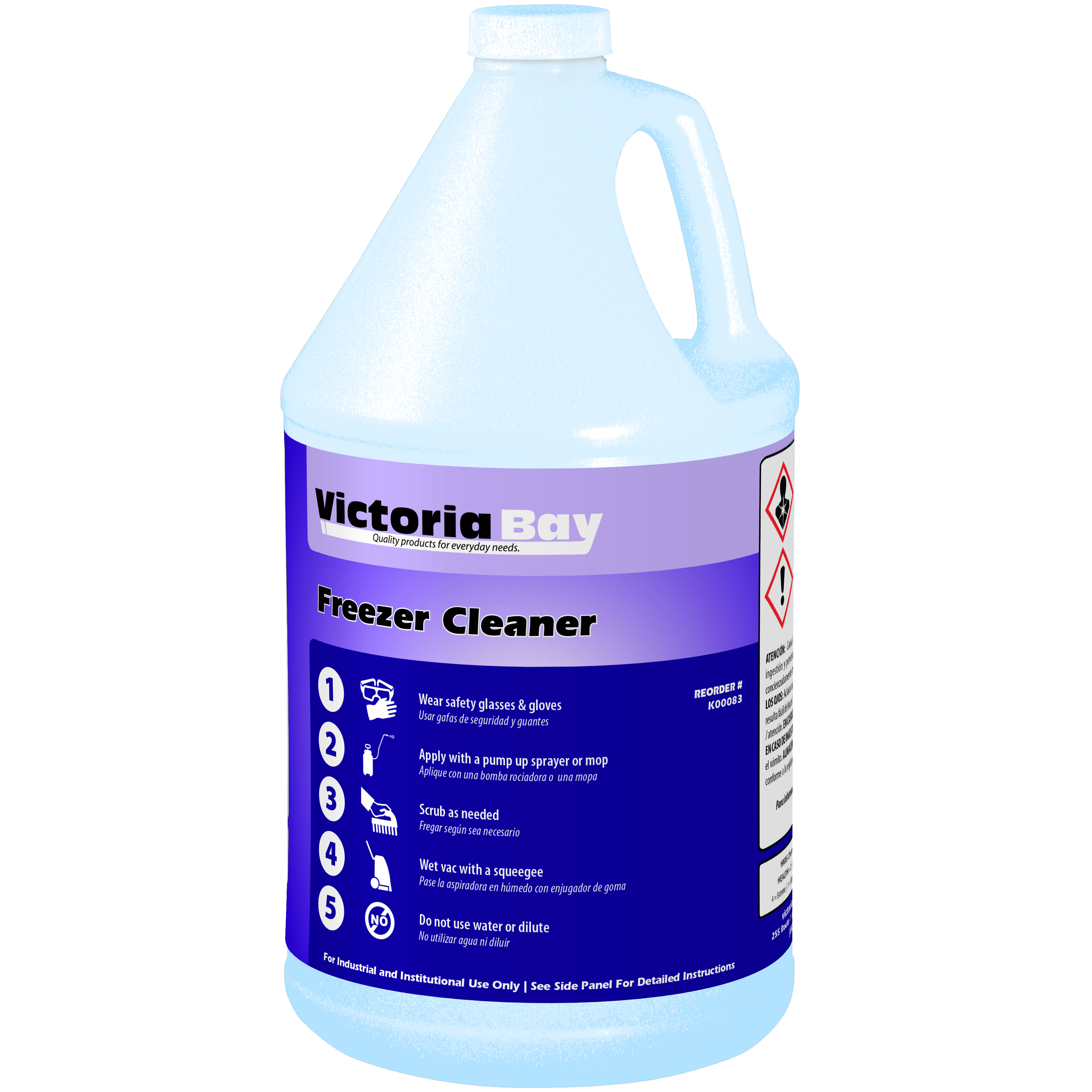 Victoria Bay Freezer Cleaner 1 GAL 4/Case | Imperial Dade