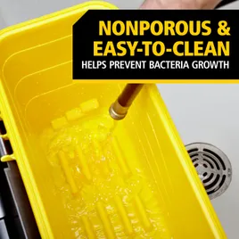 Hygen™ Mop Bucket Resin Yellow Charging 1/Each | Imperial Dade
