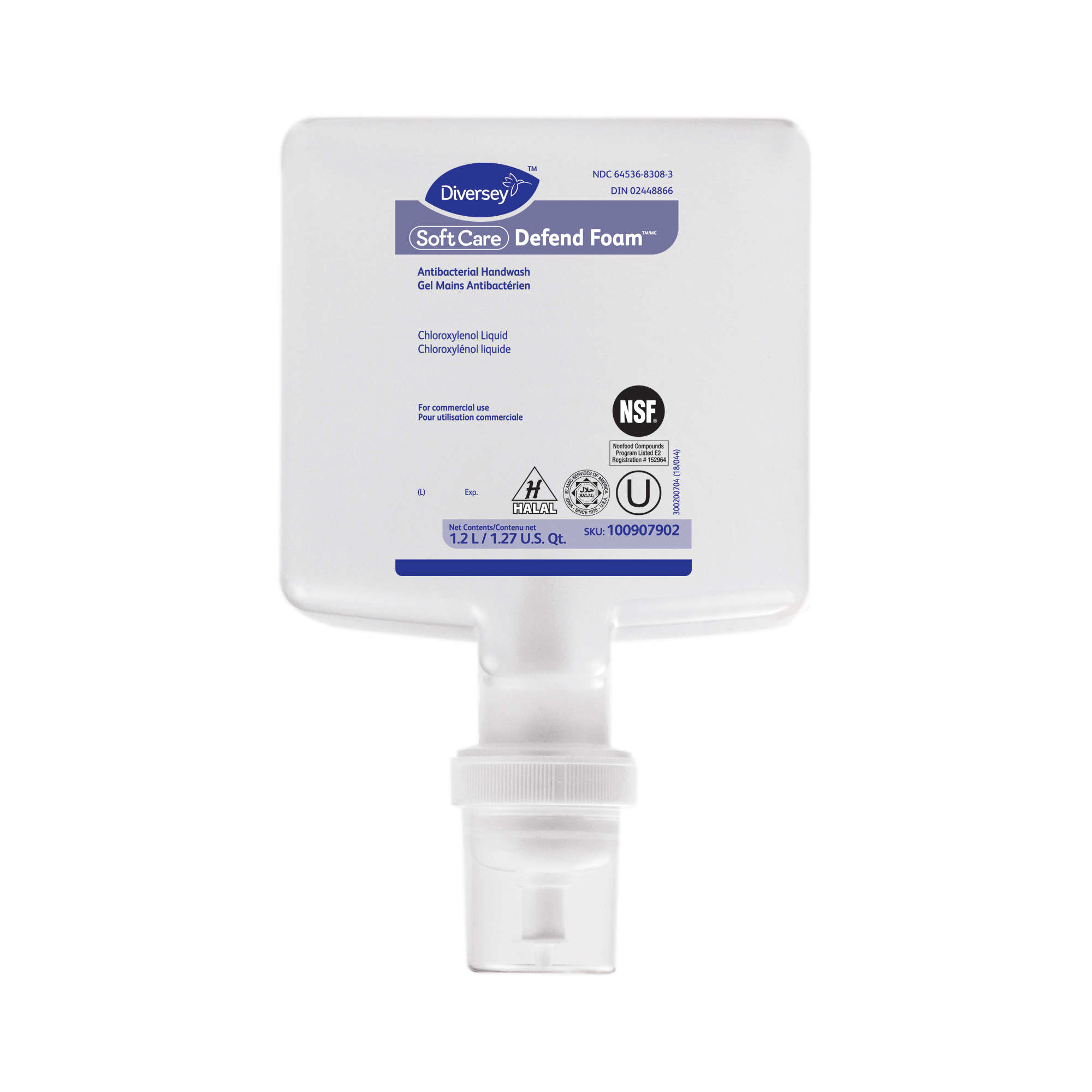 Soft Care® Hand Soap Liquid 1.2 L Colorless Antibacterial Kosher