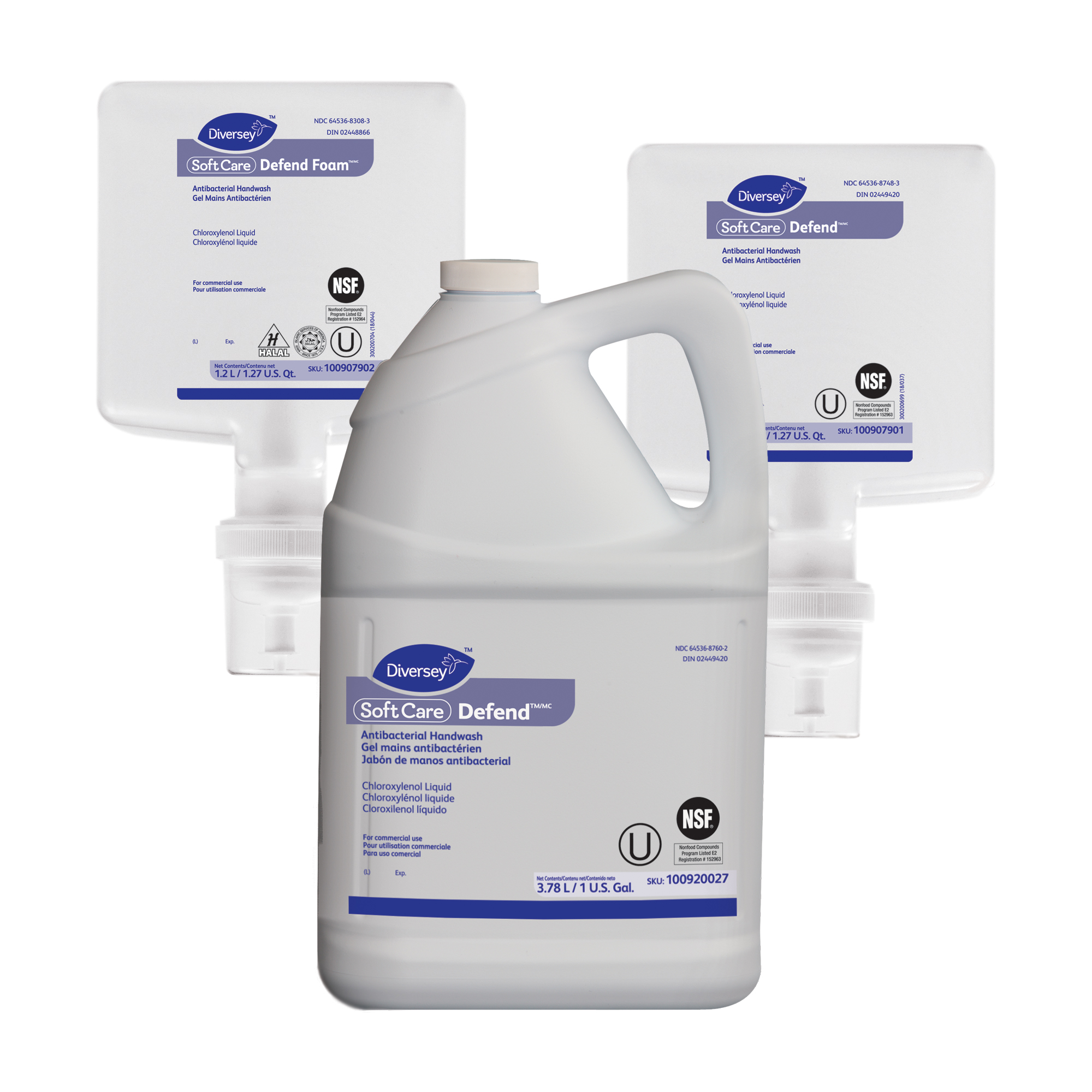 Soft Care® Hand Soap Liquid 1.2 L Colorless Antibacterial Kosher