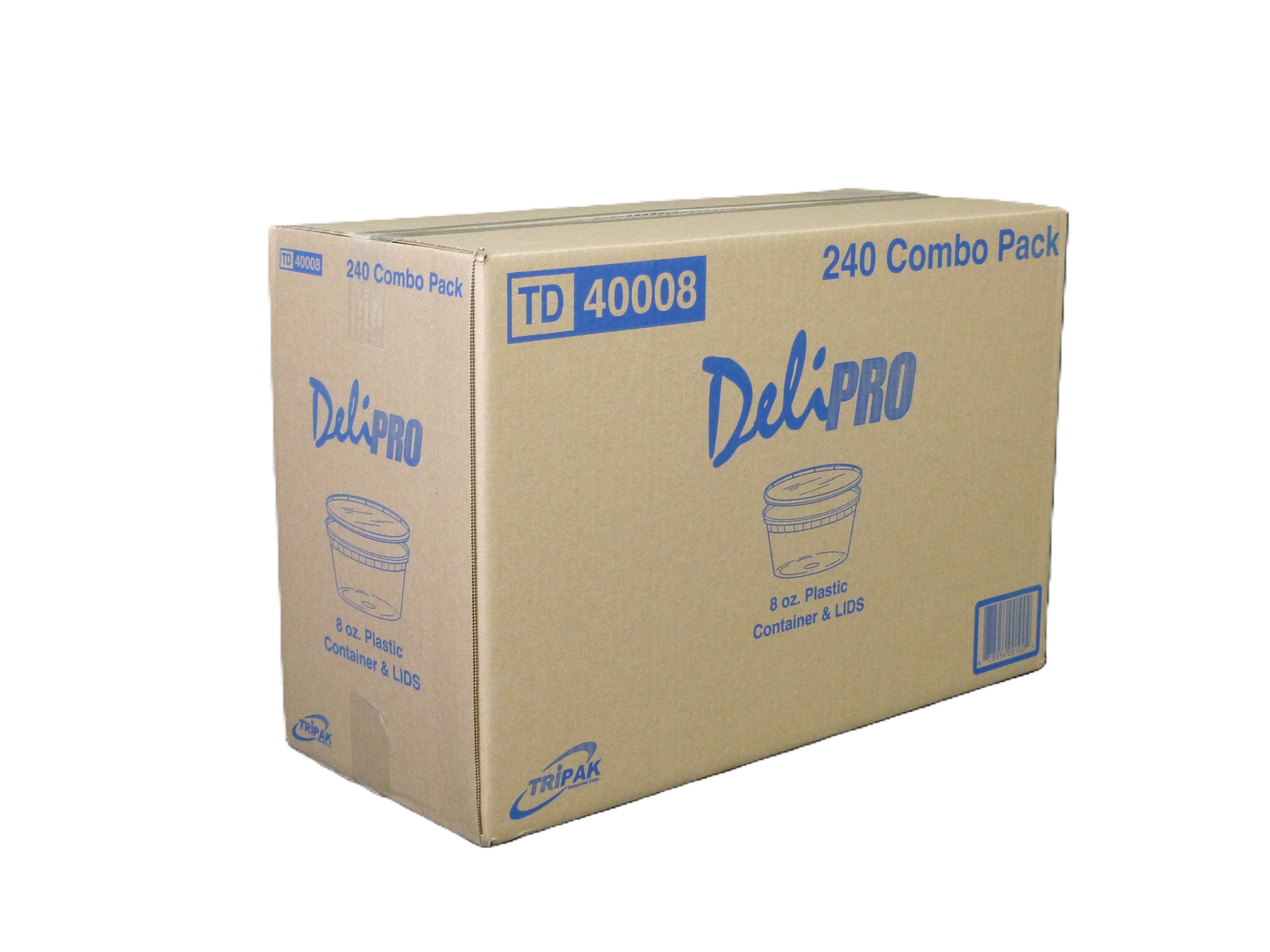 Deli Container Base & Lid Combo 8 OZ PP 240/Case | Imperial Dade