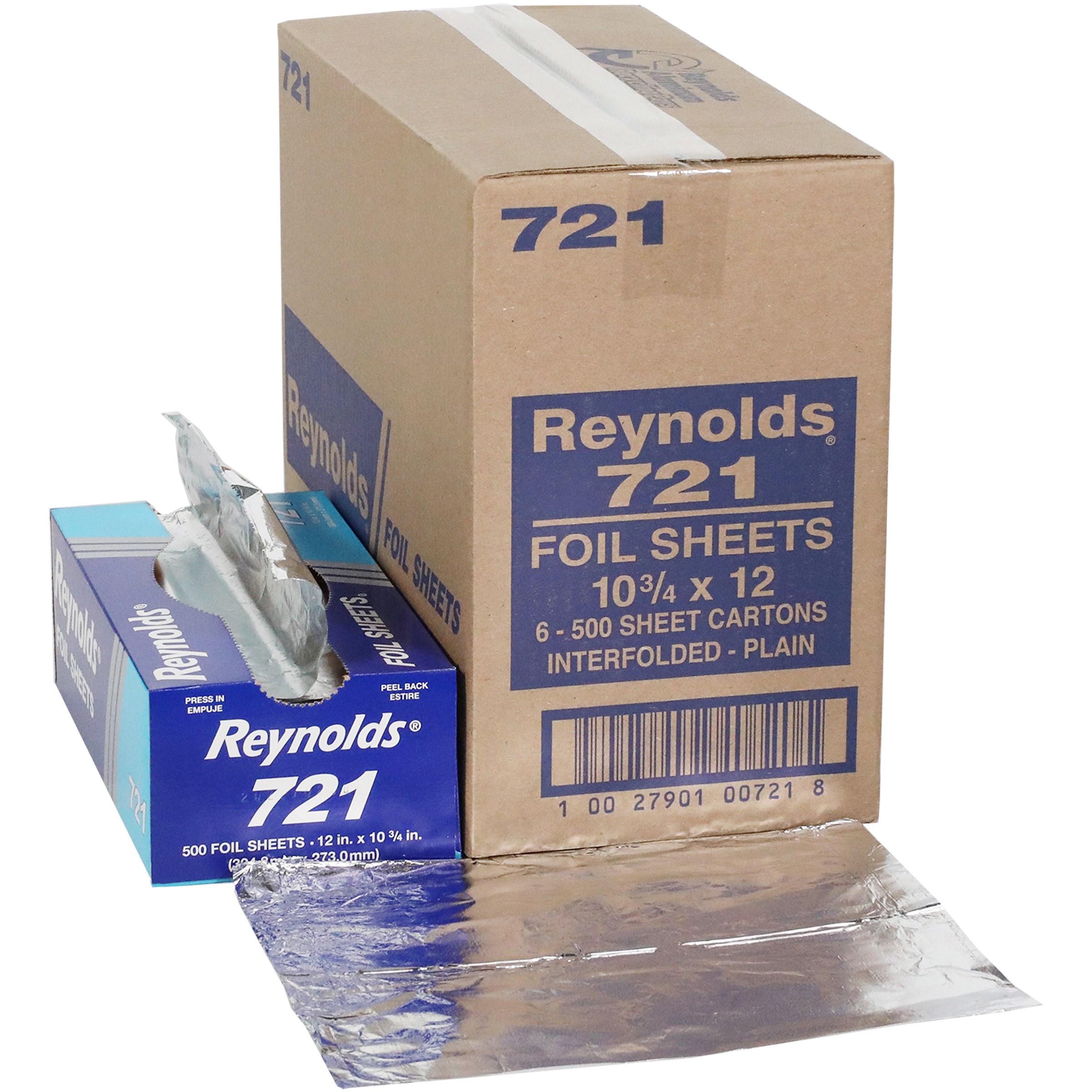 Foil Sheets 12X10.75 IN Aluminum Silver 3000/Case | Imperial Dade