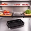 EZ-Tray 2D Meat Tray 8.25X5.25X1 IN APET Deep Black