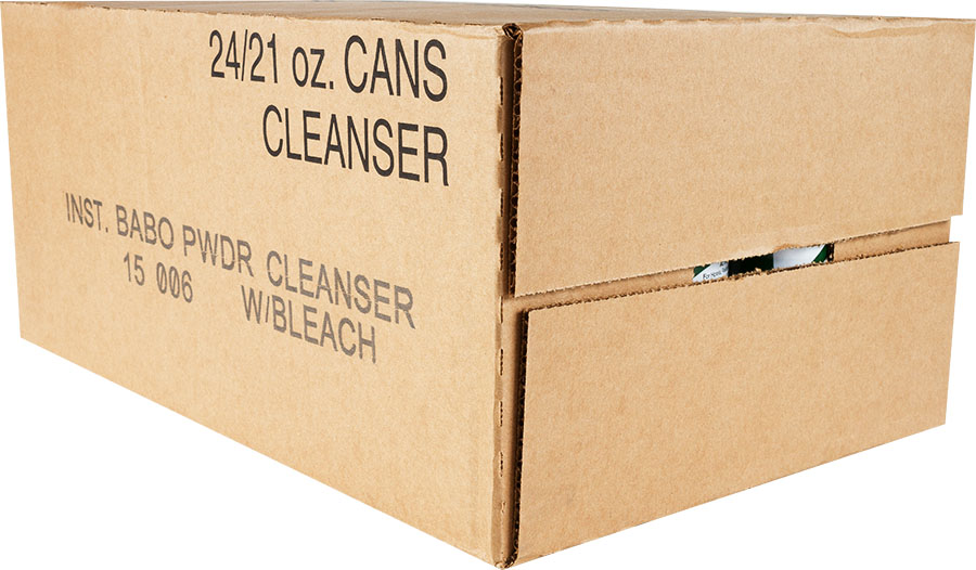 Bab-O® Unscented Cleanser 21 FLOZ Powder Bleach Enzymatic 24/Case