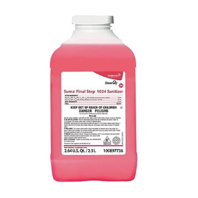 Suma® Final Step® Sanitizer 2.5 L Liquid 2/Case | Imperial Dade