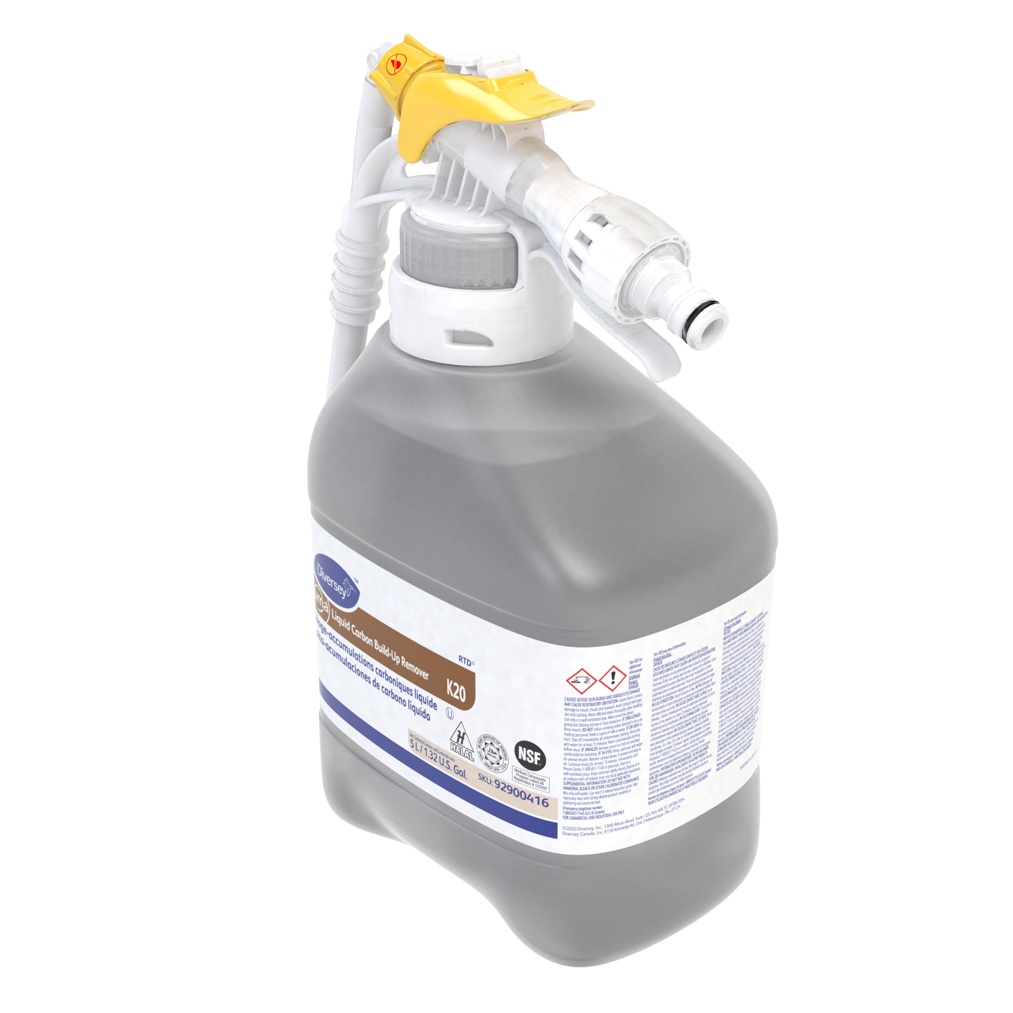 【suma】 Suma® Carbon Build Up Remover 5 L Liquid RTD Kosher 1/Case