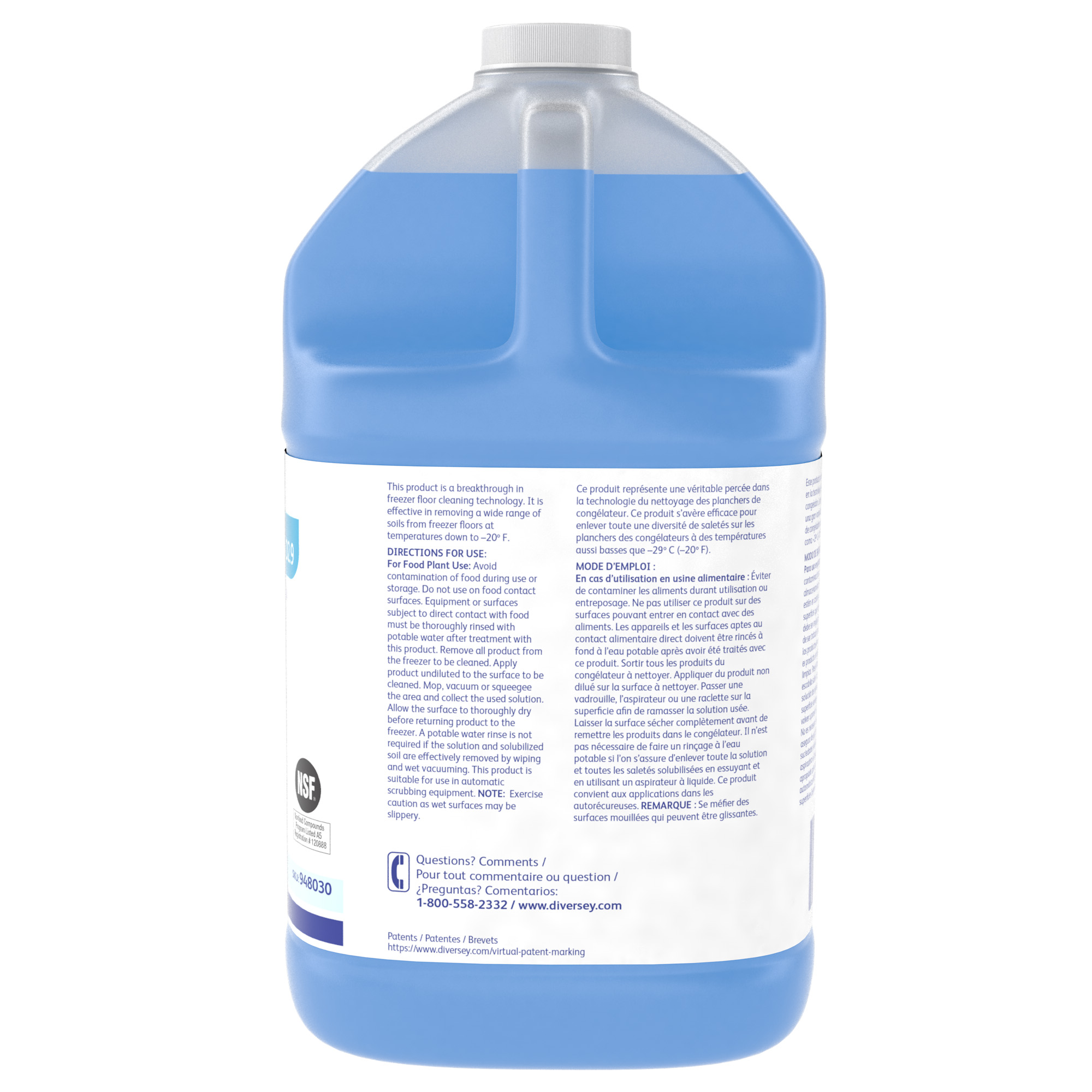 Suma® Fridge & Freezer Cleaner 1 GAL Liquid RTU Kosher 4/Case