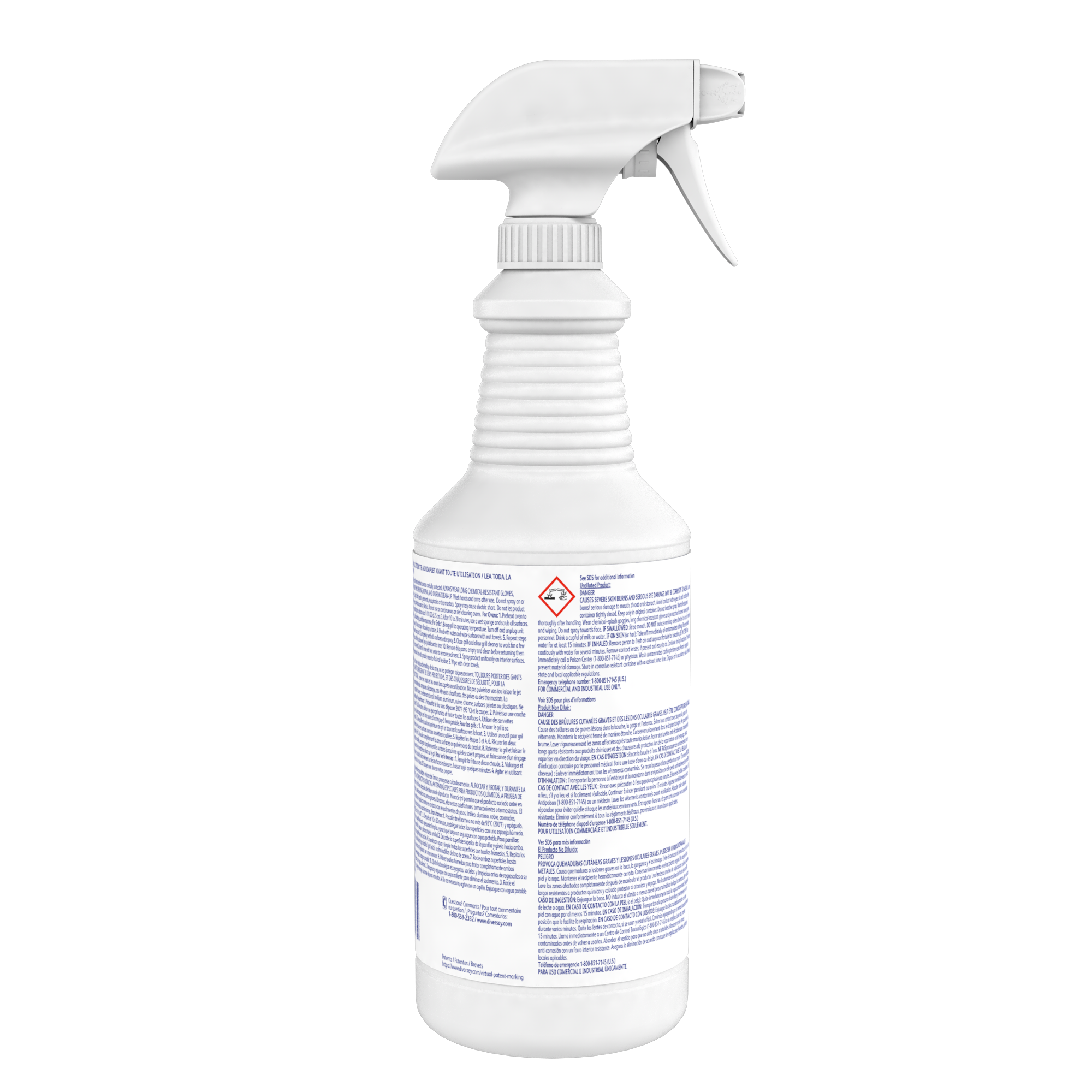 Suma® Oven & Grill Cleaner 32 FLOZ Alkaline Liquid RTU Kosher 12