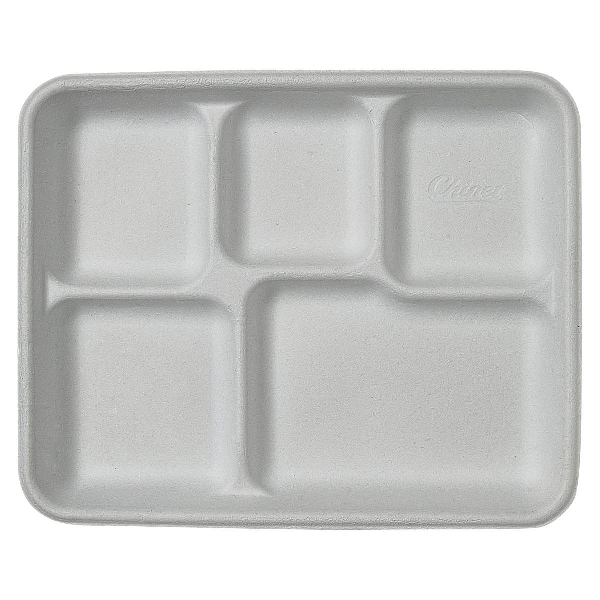 The Chinet Brand® Cafeteria & School Lunch Tray 9X11 IN 5