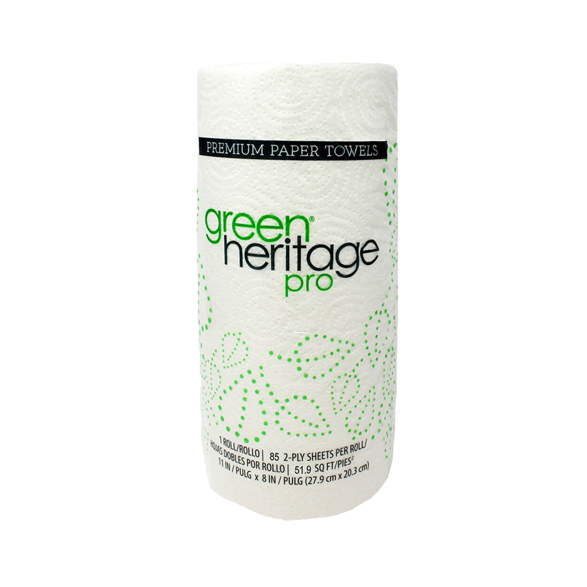 Green Heritage Pro Household & Kitchen Roll Paper Towel 2PLY 85
