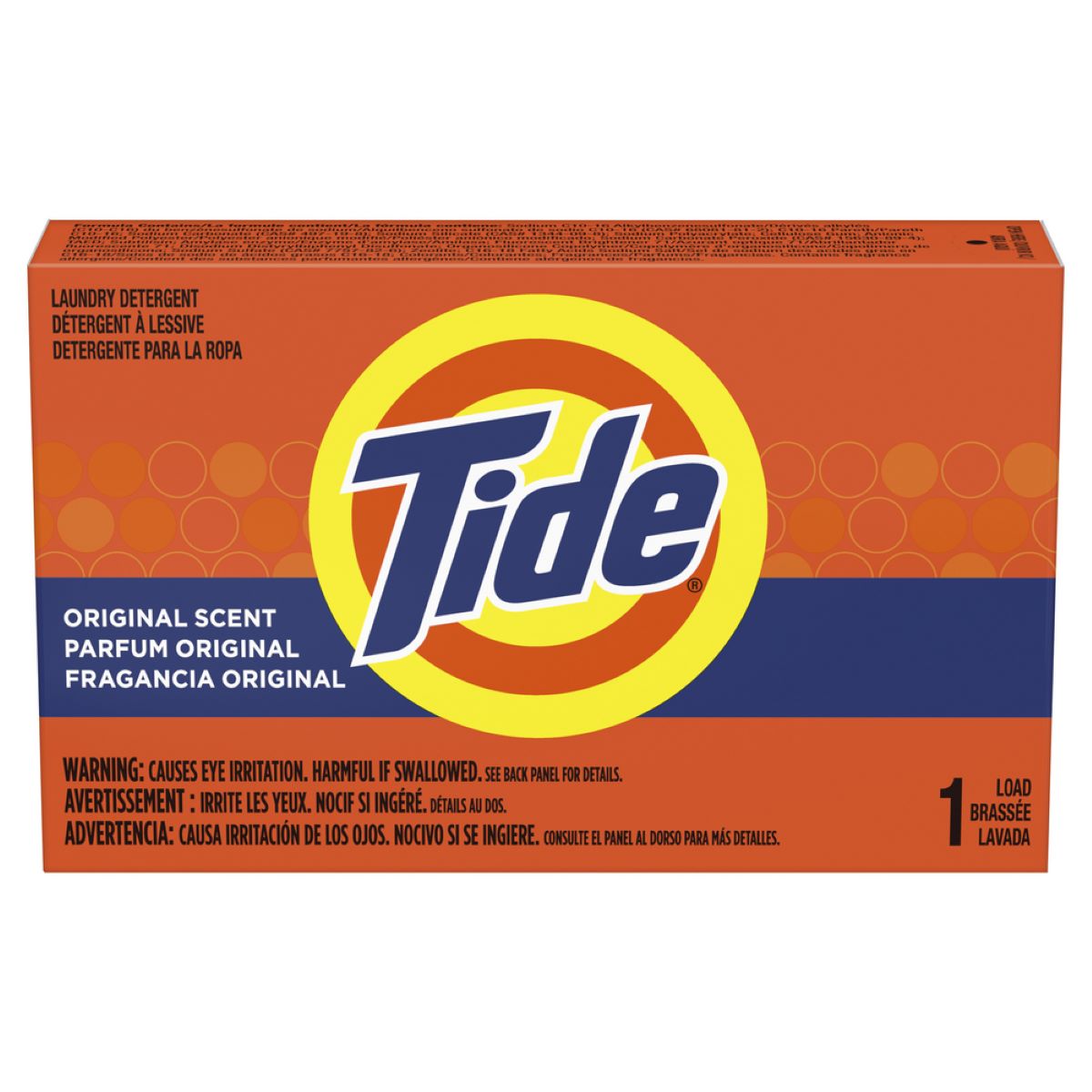 Tide® Laundry Detergent 1.1 FLOZ Powder Phosphate-Free Coin Vend