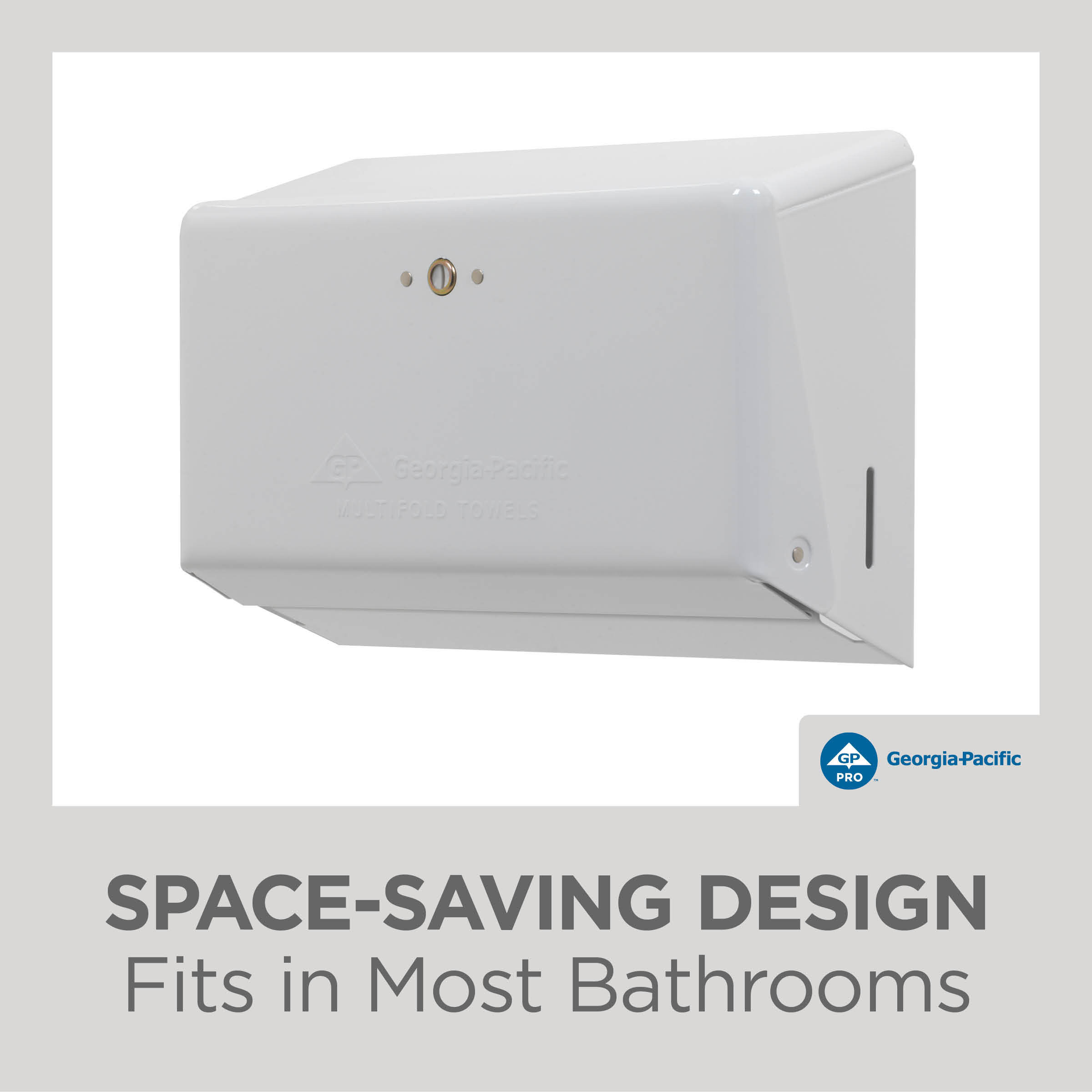 Georgia-Pacific Pro® Paper Towel Dispenser 4.25X11.63 IN White