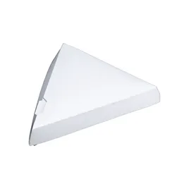 【P14548】TRIANGLE(TYPE-A) Pizza Slice Container White Triangle 400/Case | Imperial Dade