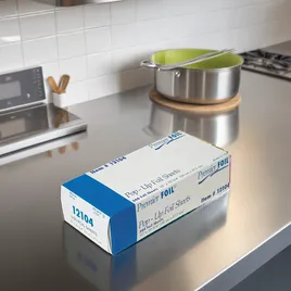 Foil Sheets 12X10.75 IN Aluminum Silver Interfold 500 Sheets/Pack